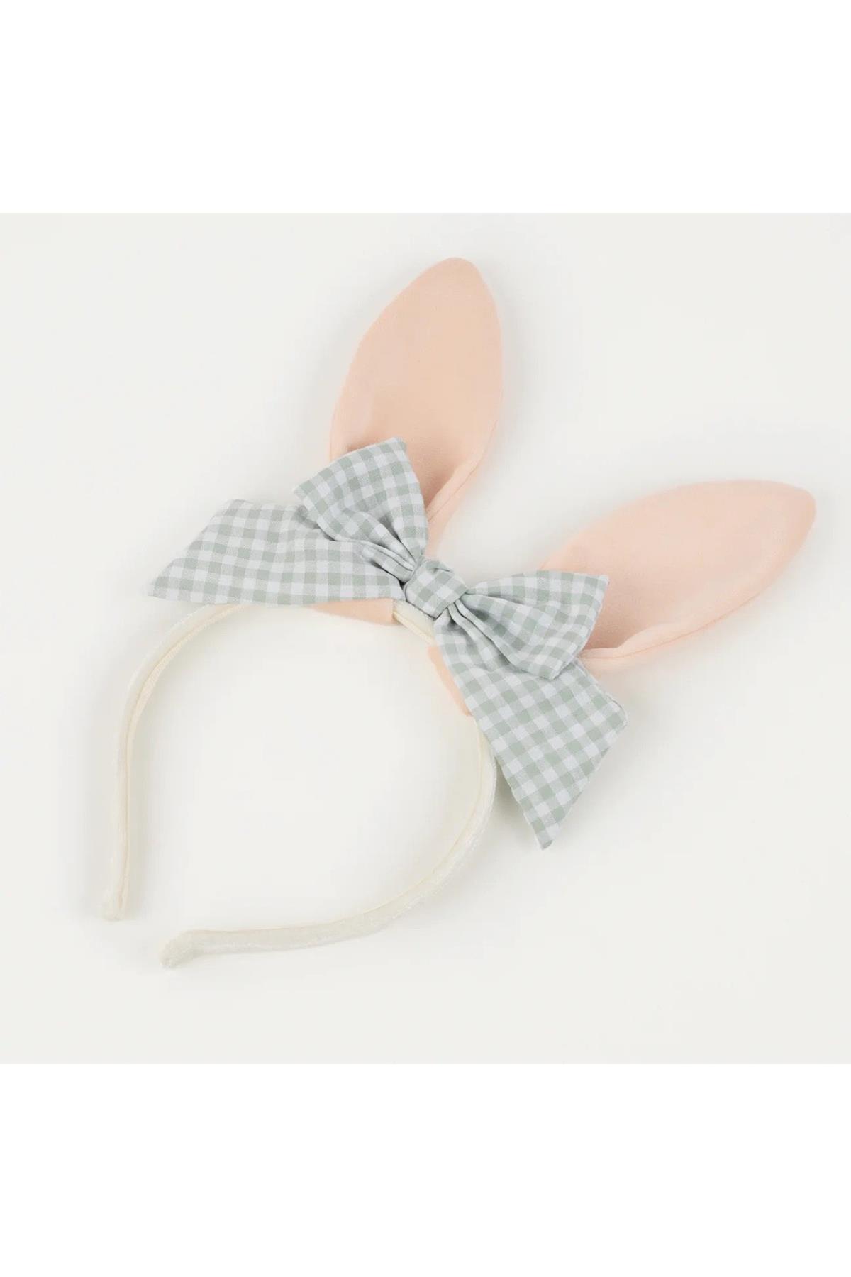 Meri Meri - Velvet Pom Pom Bunny Ears - Kadife Pom Pom Tavşan Kulakları Çok Renkli