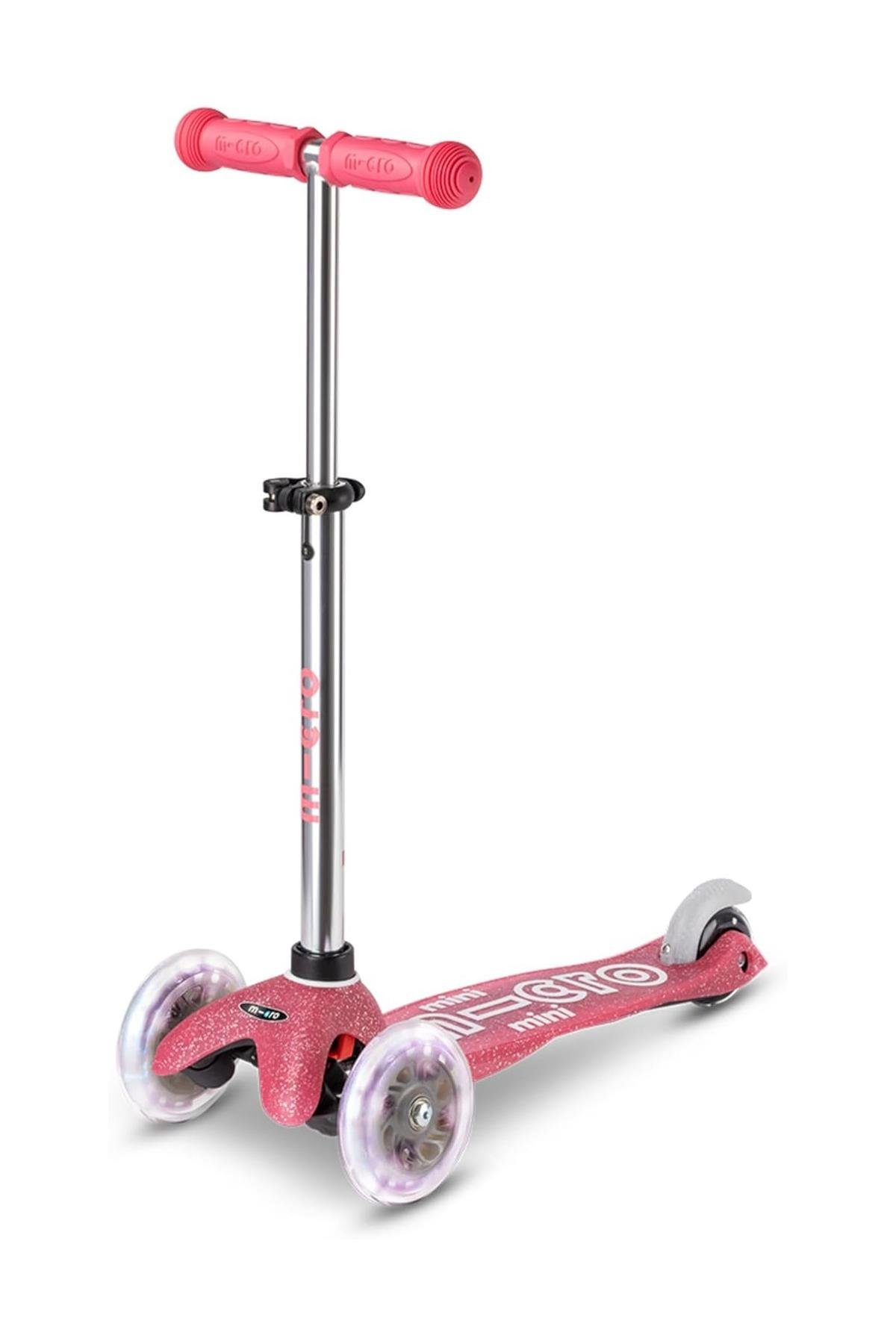 Micro Mini Deluxe Fairy Glitter LED Pink Pembe