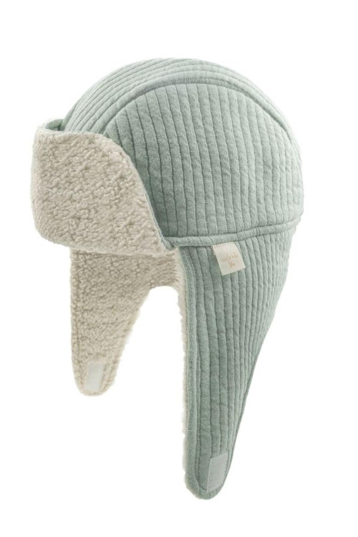 Miela Kids / Kapitone Şapka (Peluş Astarlı) Mint