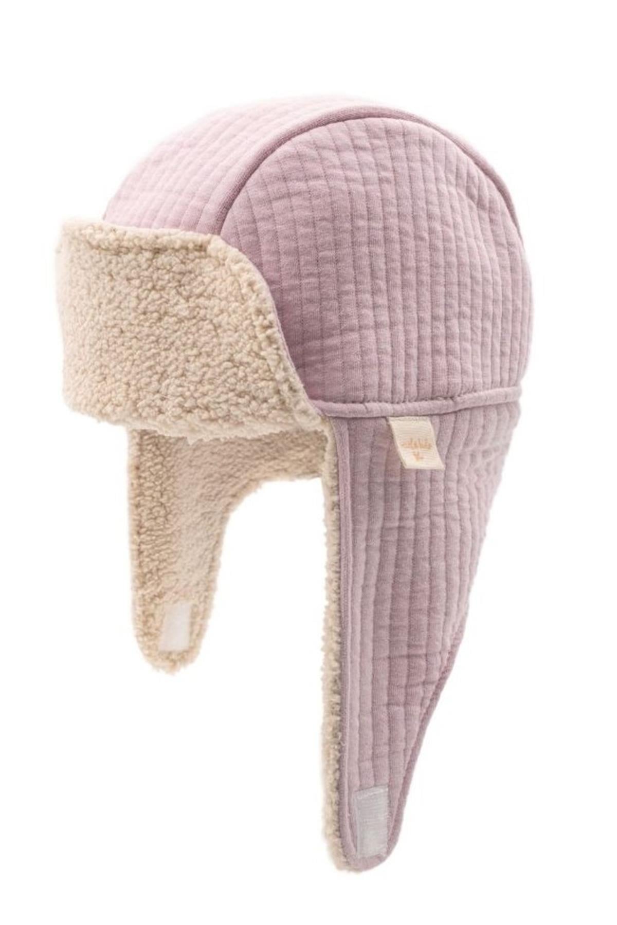 Miela Kids / Kapitone Şapka (Peluş Astarlı) Lila
