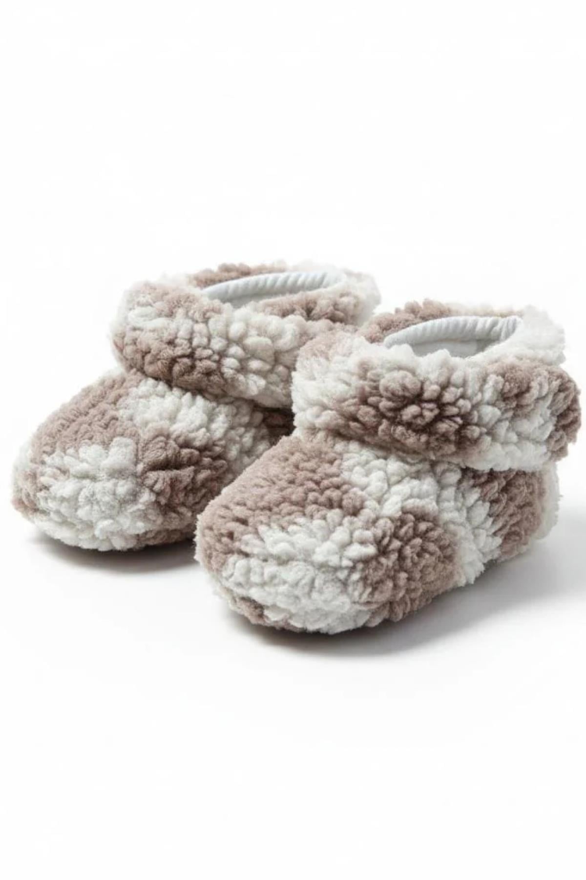 Miela Kids / Peluş Patik Leopar
