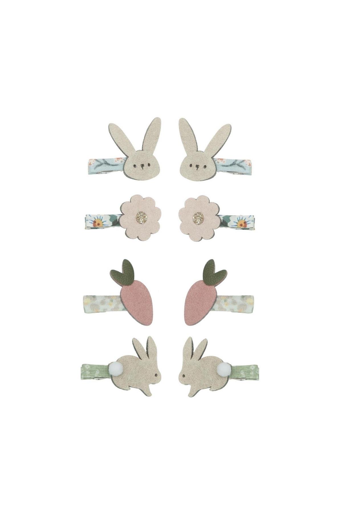 Mimi & Lula Bunny And Flower Mini 8’li Toka Çok Renkli