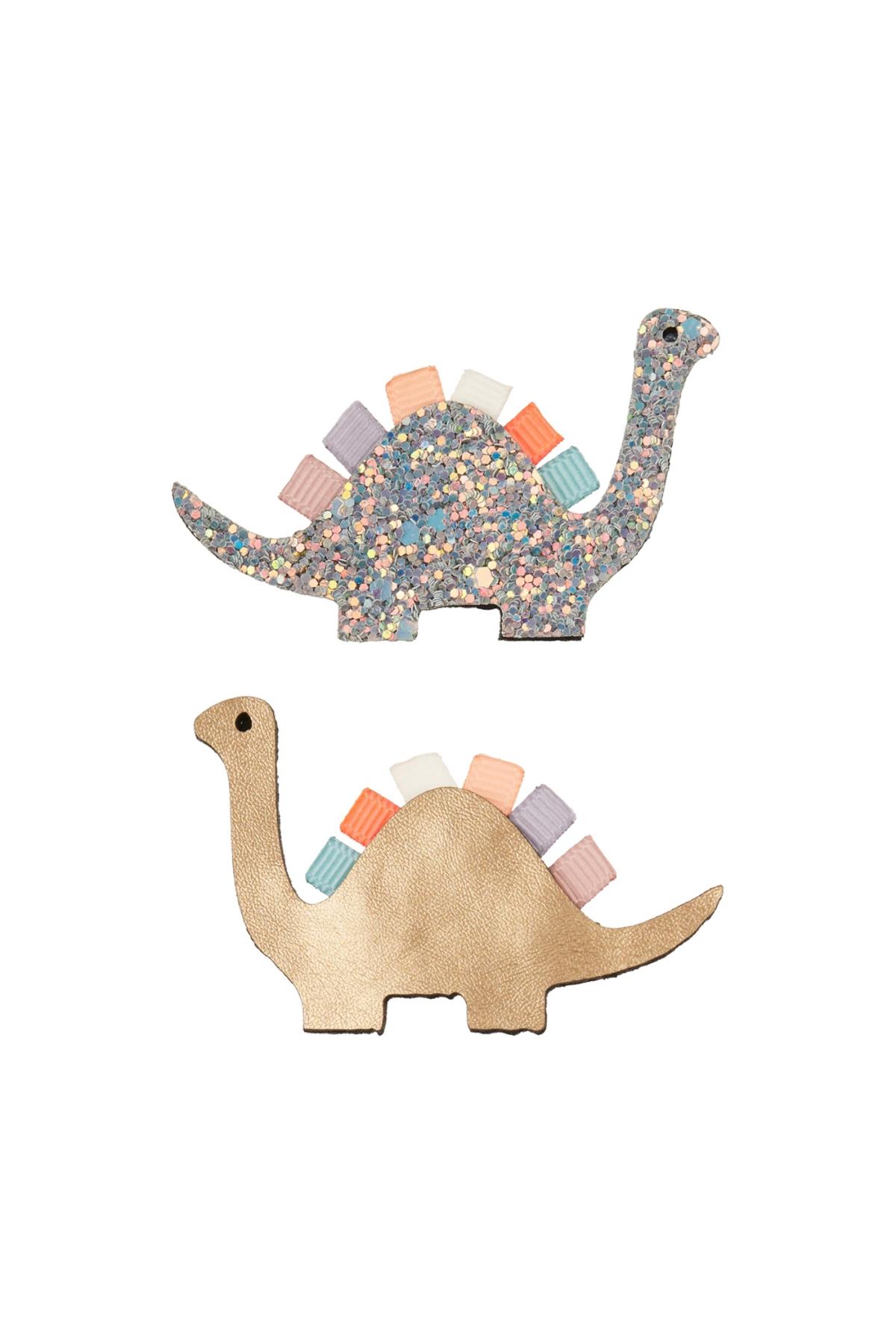 Mimi & Lula Cute Dino 2'li Toka Çok Renkli
