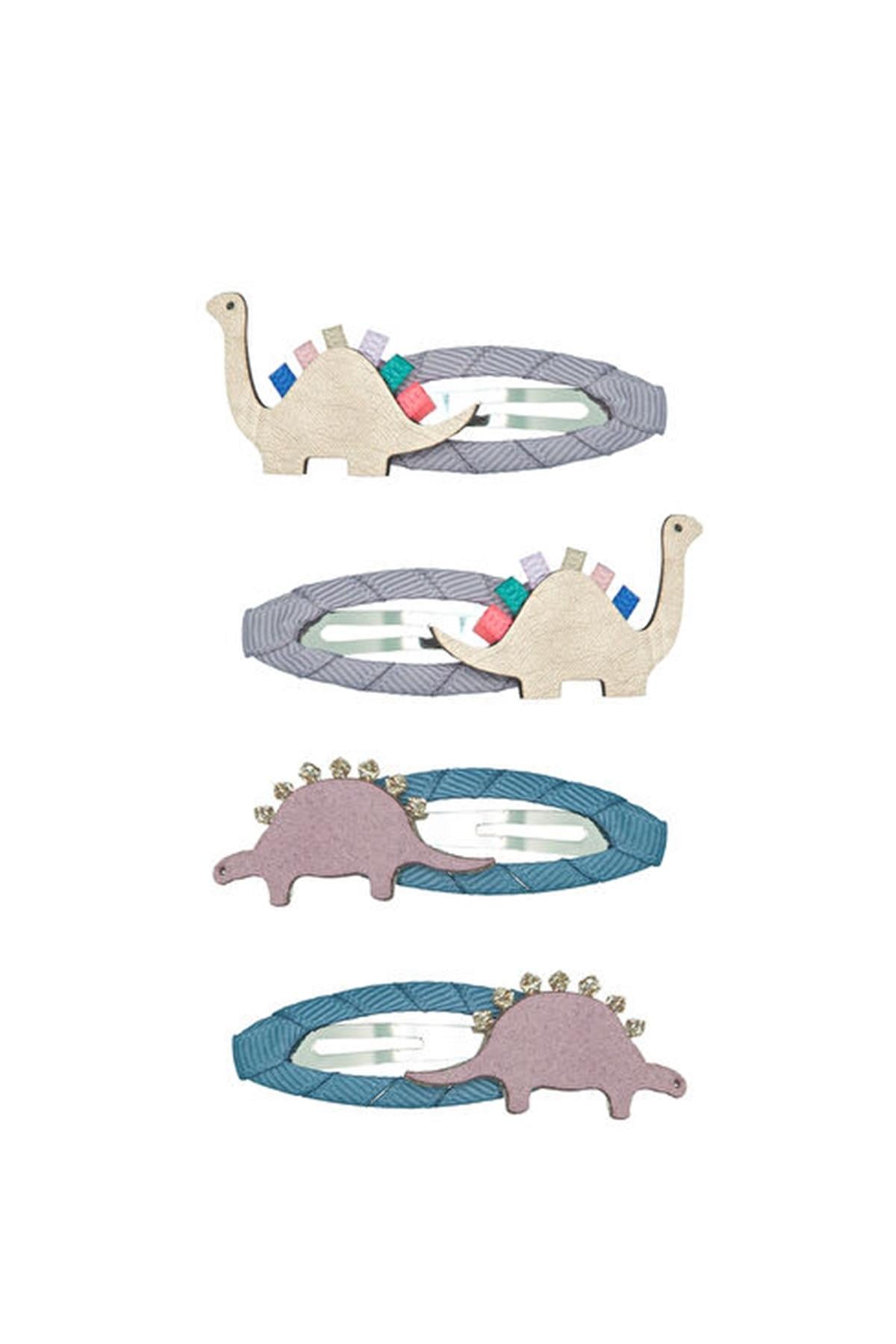 Mimi & Lula Dino 4’lü Toka Çok Renkli