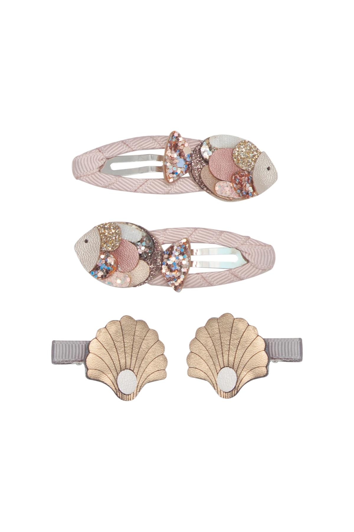 Mimi & Lula Fish And Shell 4’lü Toka Çok Renkli