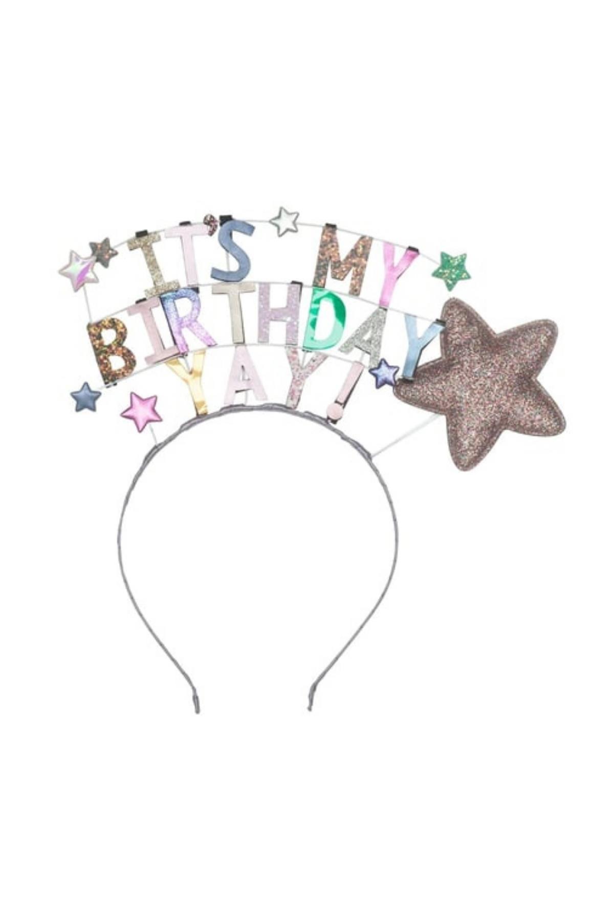 Mimi & Lula Its My Birthday - Rose Taç Çok Renkli