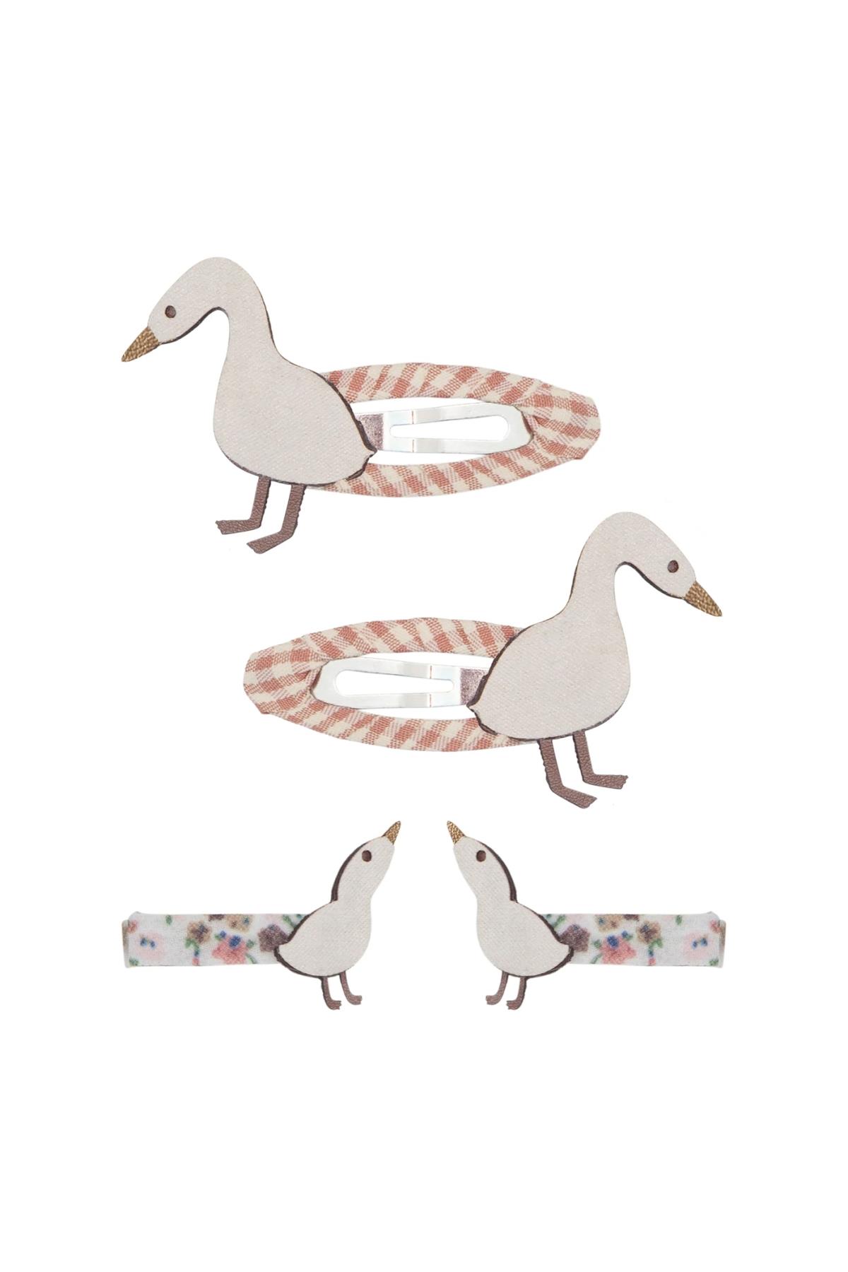 Mimi & Lula Mother Goose 4’lü Toka Çok Renkli