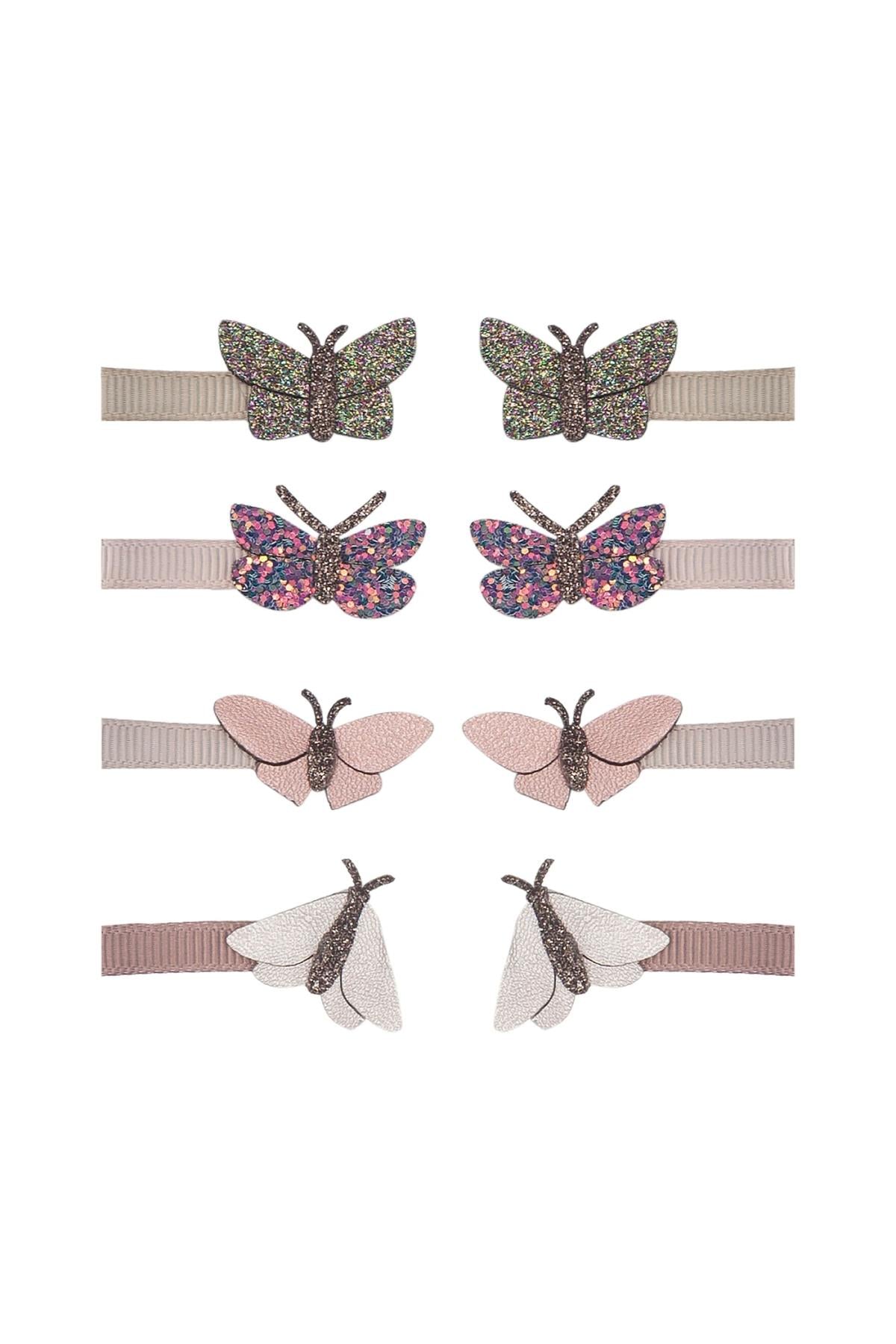 Mimi & Lula Rainforest Butterfly Mini 8’li Toka Çok Renkli