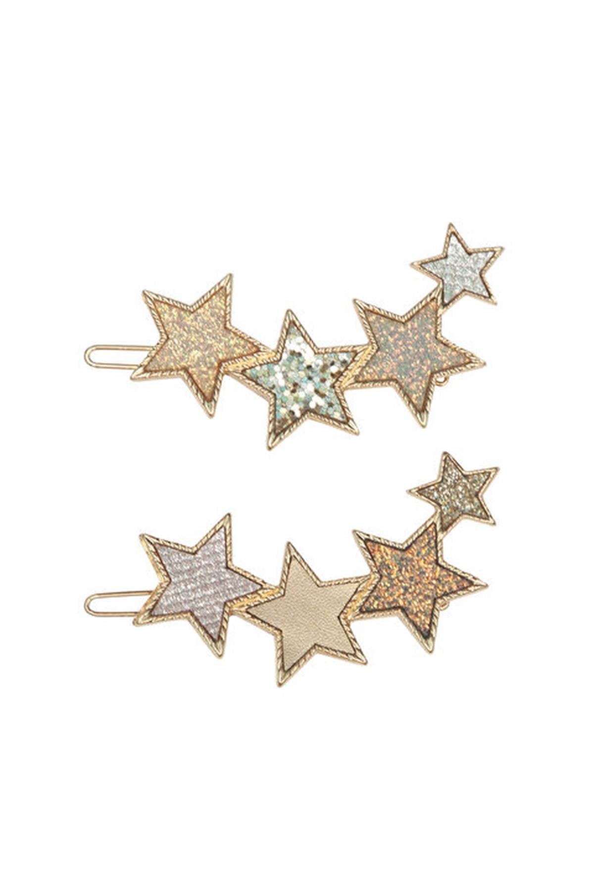 Mimi & Lula Starry Snap 2’li Toka Çok Renkli