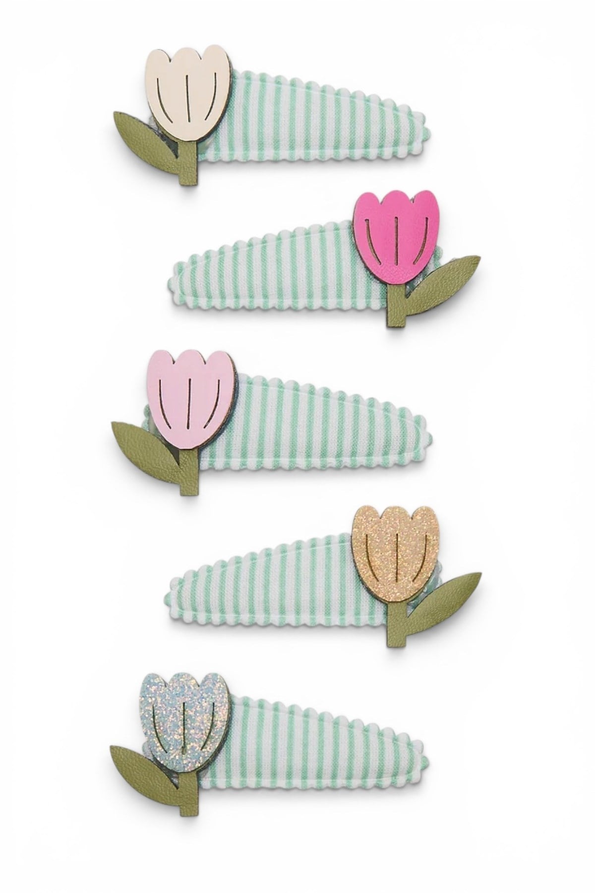 Mimi & Lula Tulip Stripe Mini 5'li Toka Çok Renkli