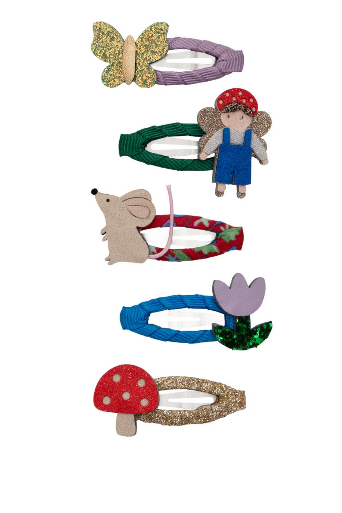 Mimi & Lula / Woodland Fairy Mini 5'li Toka Çok Renkli