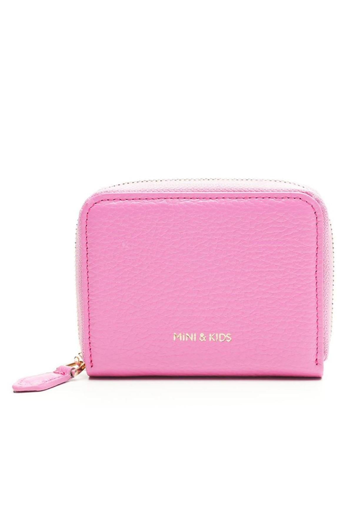 Mini and Kids / Fermuarlı Cüzdan Pembe