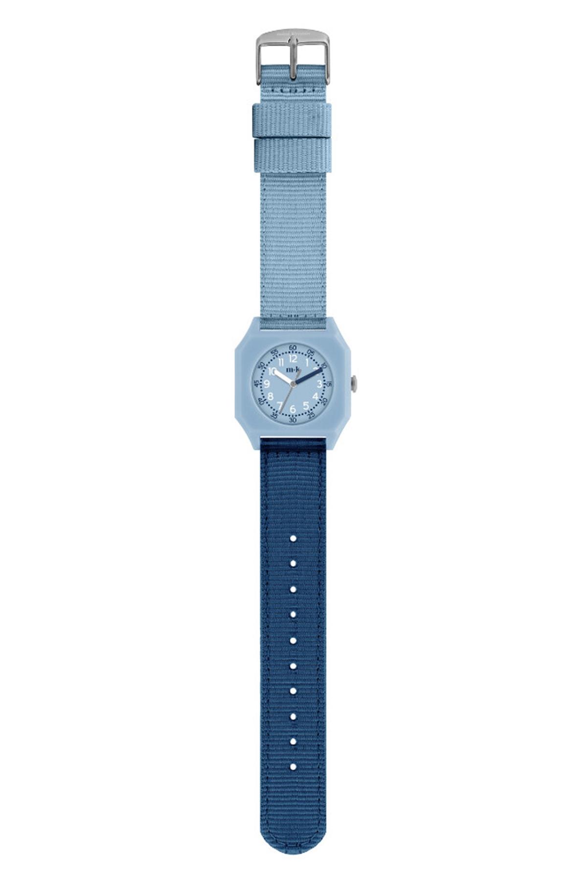 Mini Kyomo - Blue Cotton Candy Watch - Mavi Pamuk Şeker Kol Saati Çok Renkli
