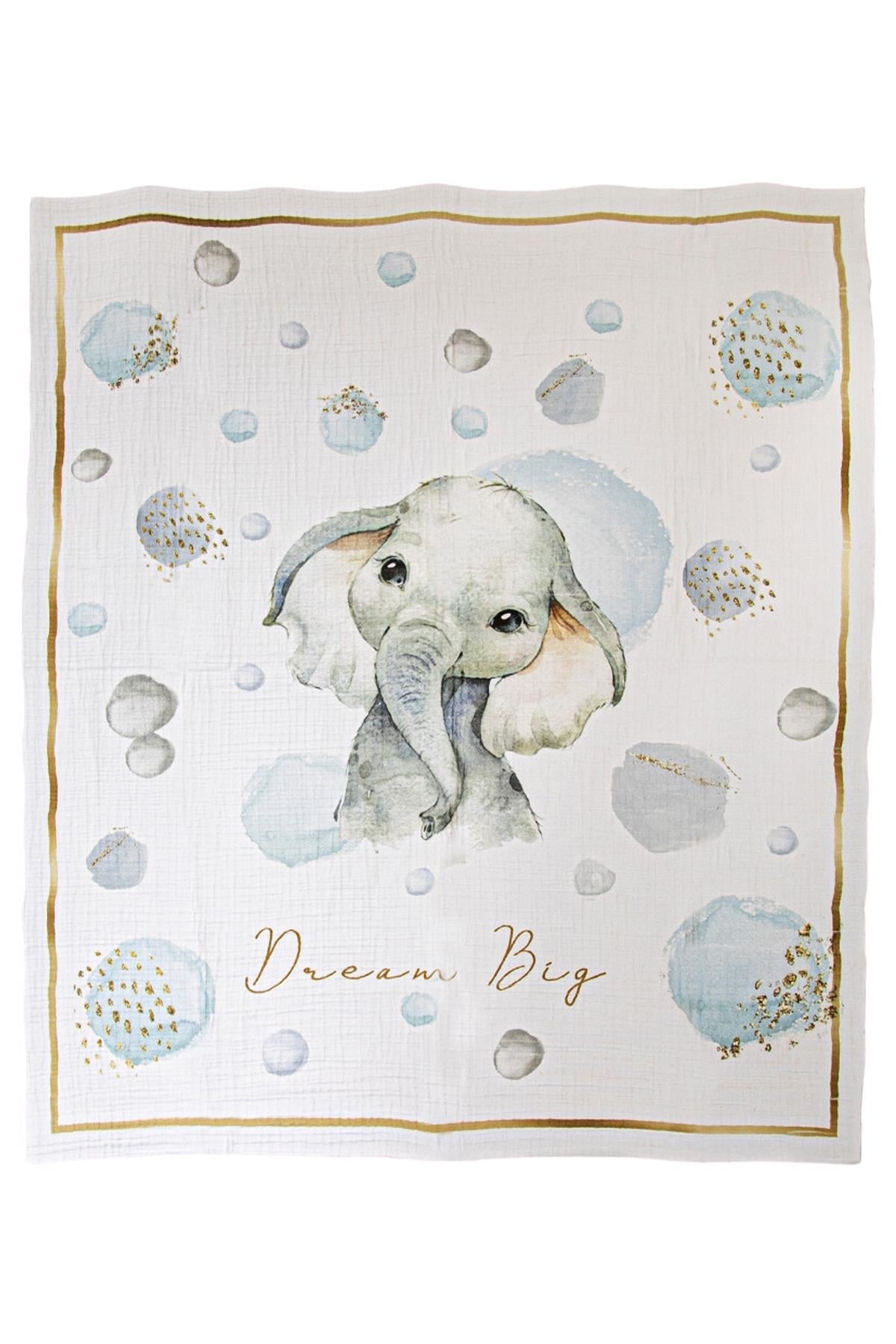 Nilue / Dream Big Muslin Örtü Beyaz