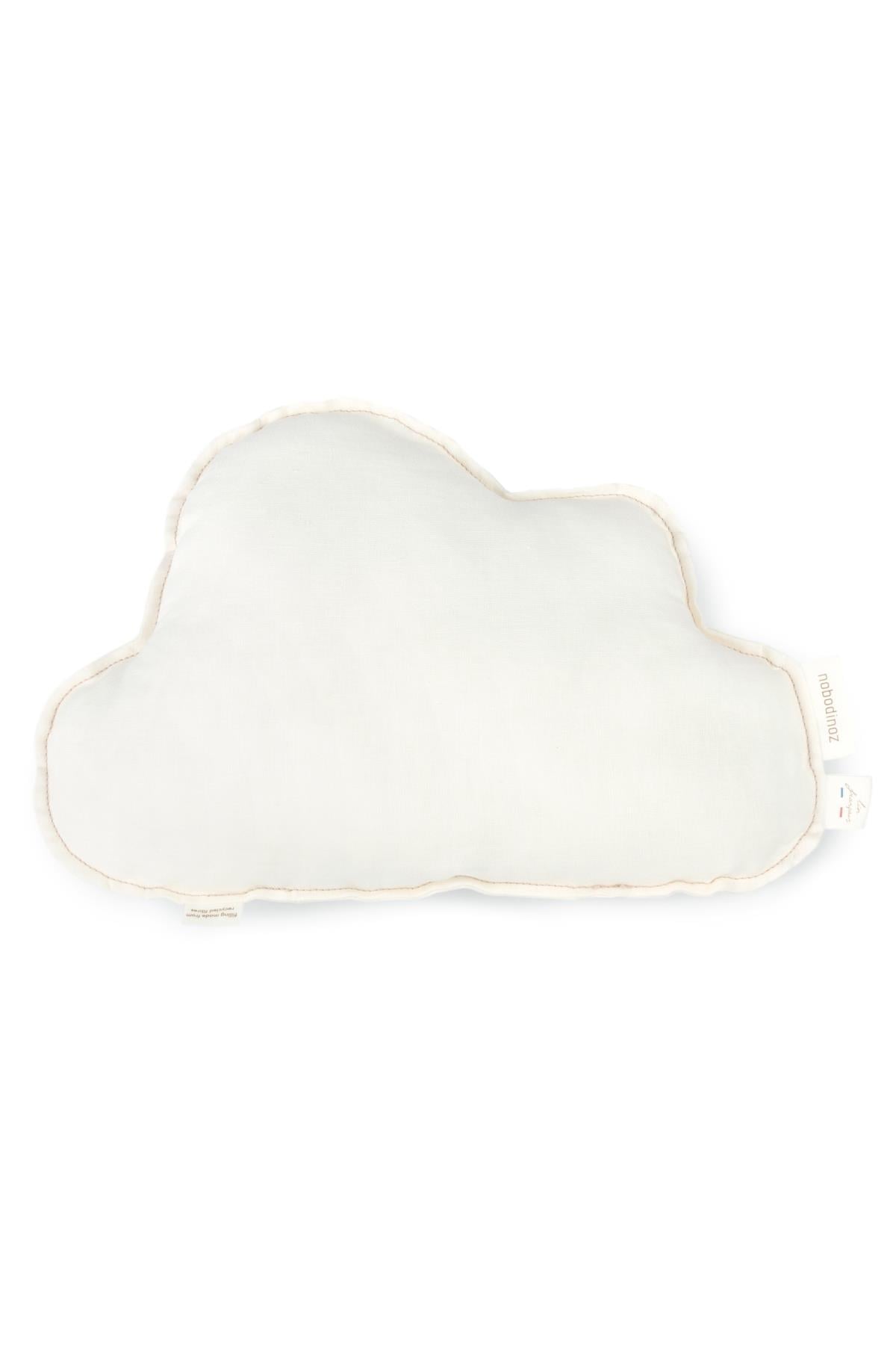 Nobodinoz / Lin Francais Cloud Yastık Beyaz
