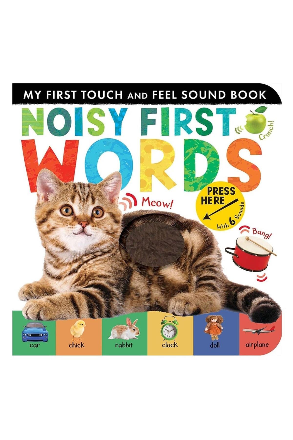 Noisy First Words - My First Touch And Feel Soun Book Çok Renkli