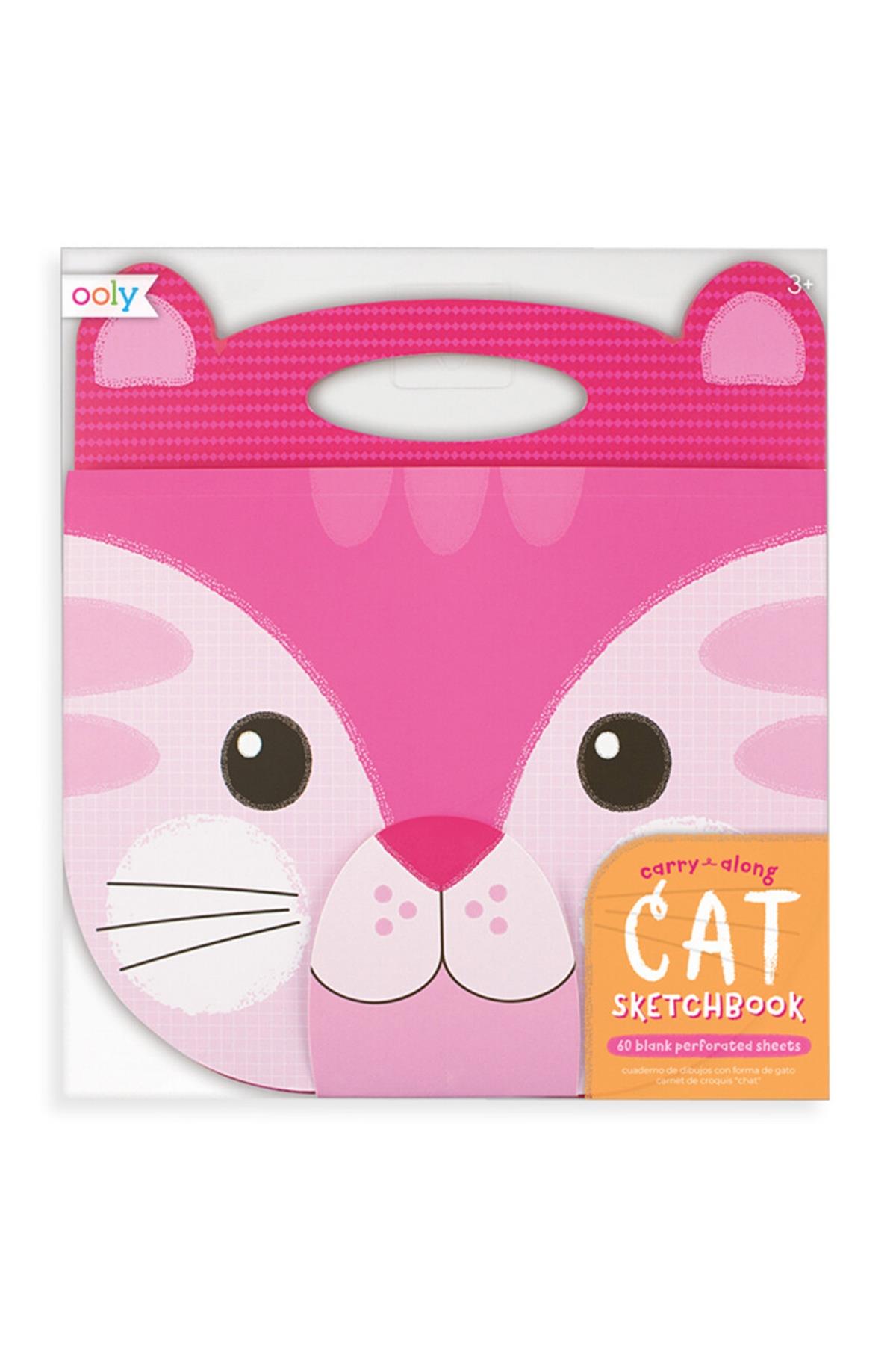 Ooly Carry Along Eskiz Defteri - Kedi Çok Renkli