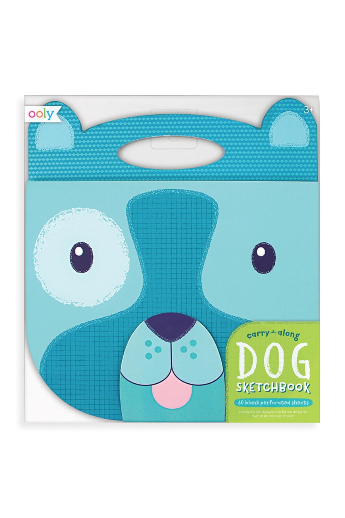 Ooly Carry Along Eskiz Defteri - Köpek Çok Renkli