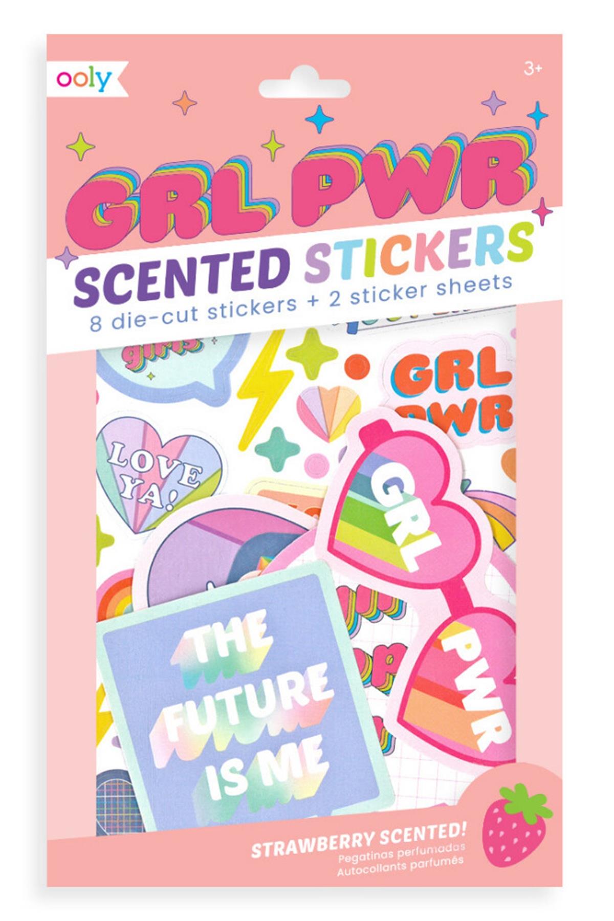 Ooly Kokulu Sticker Seti - Girl Power Çok Renkli