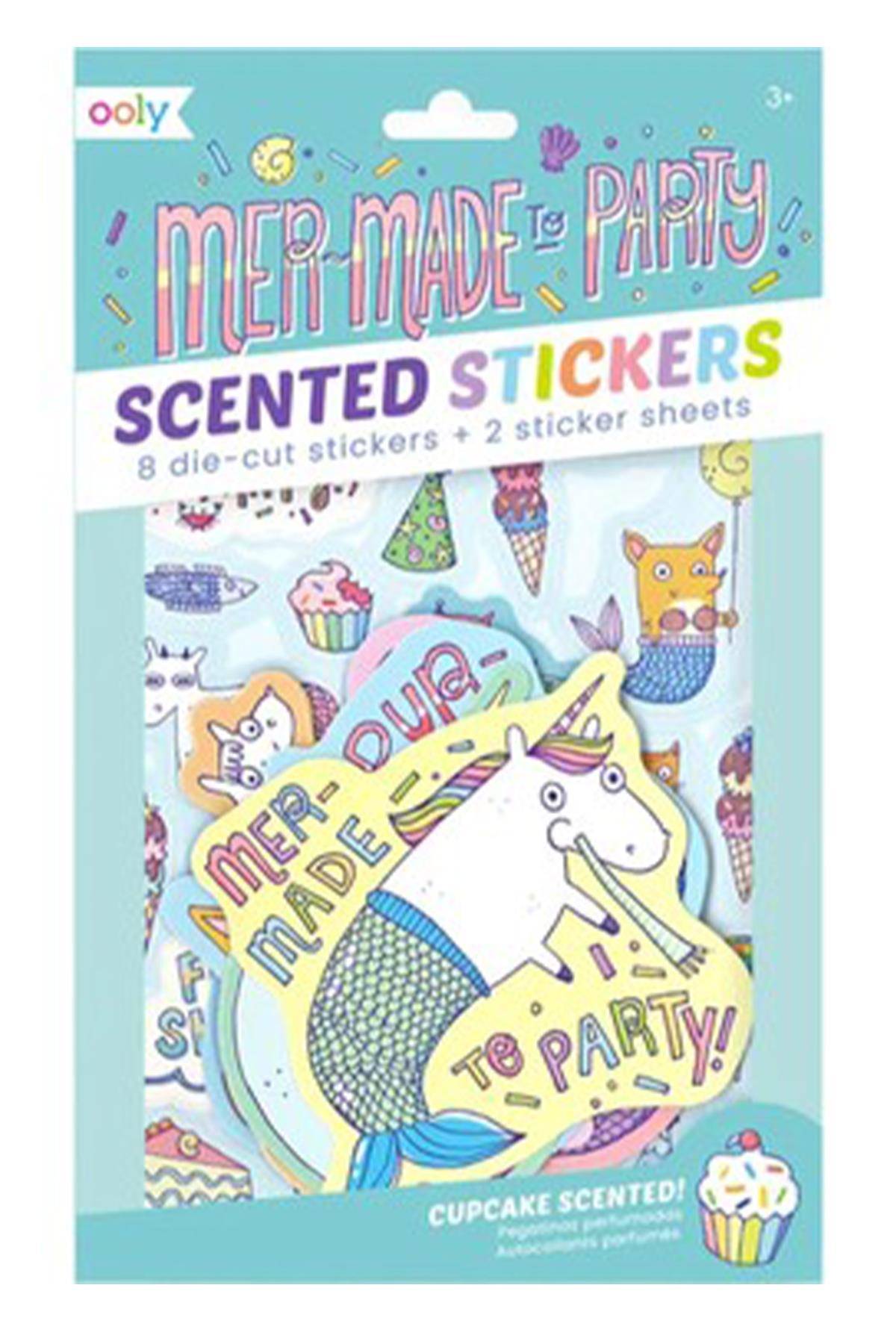 Ooly Kokulu Sticker Seti - Mer-Made To Party Çok Renkli