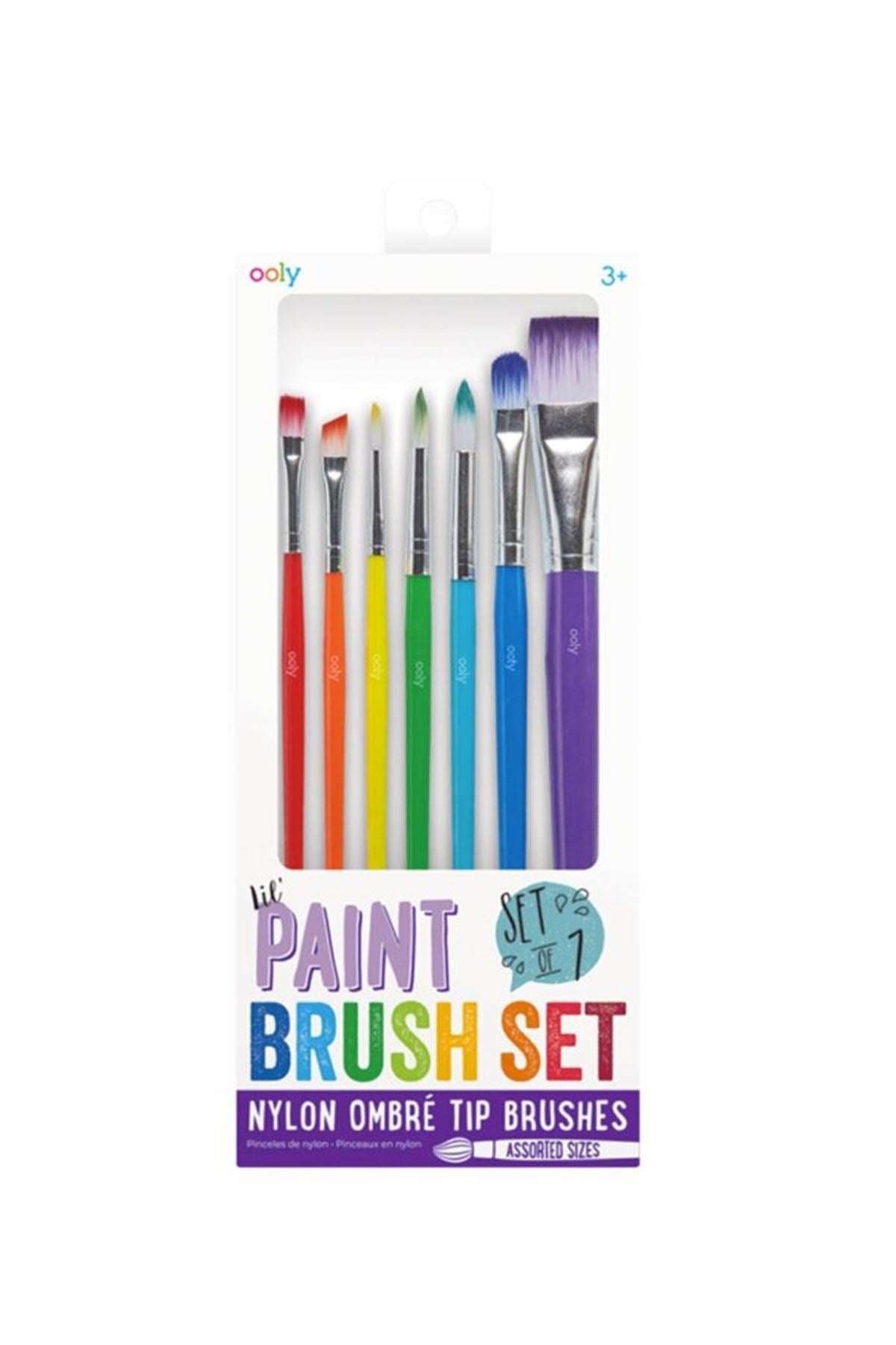 Ooly Lil Paint 7’li Fırça Seti Çok Renkli