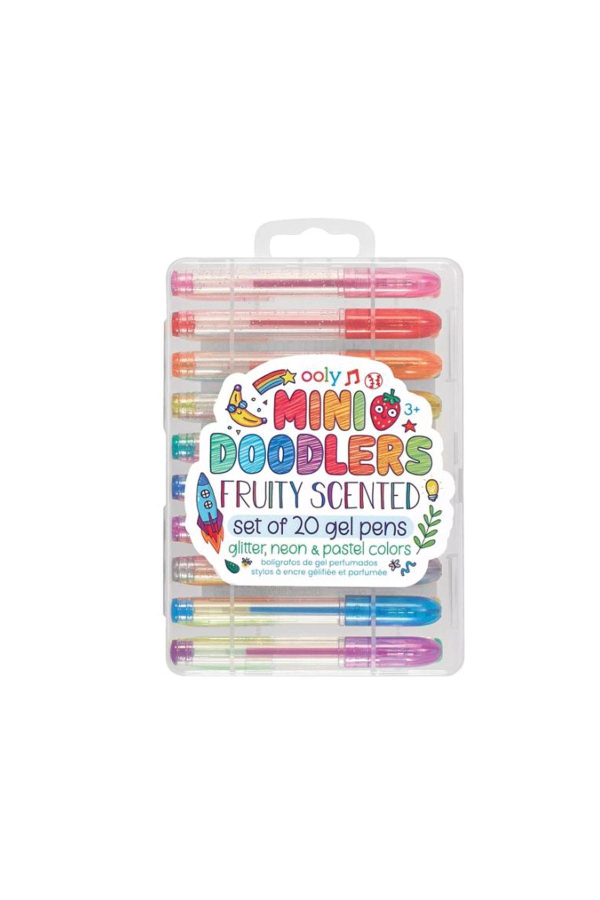 Ooly Mini Doodlers Kokulu 20li Jel Kalem Çok Renkli