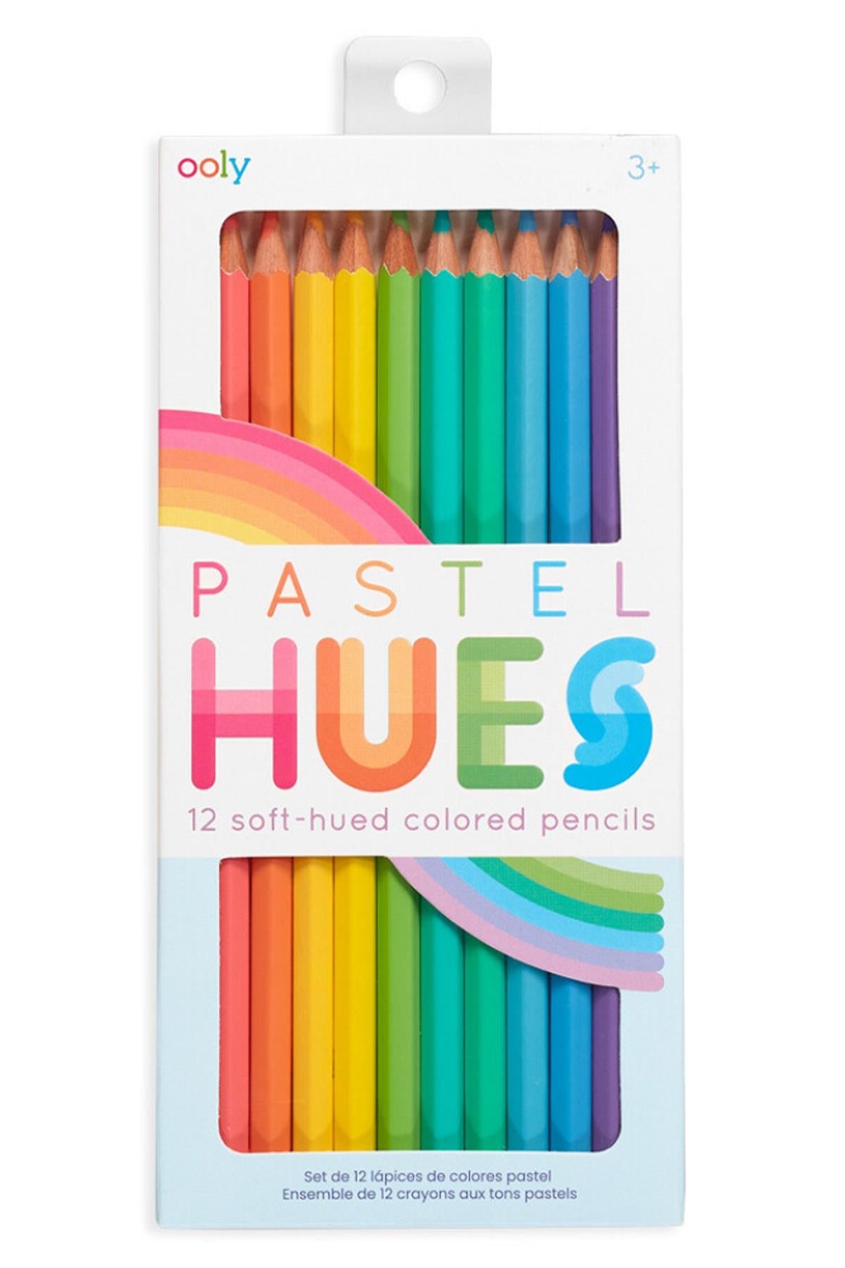 Ooly Pastel Hues 12li Kuru Boya Kalemi Çok Renkli