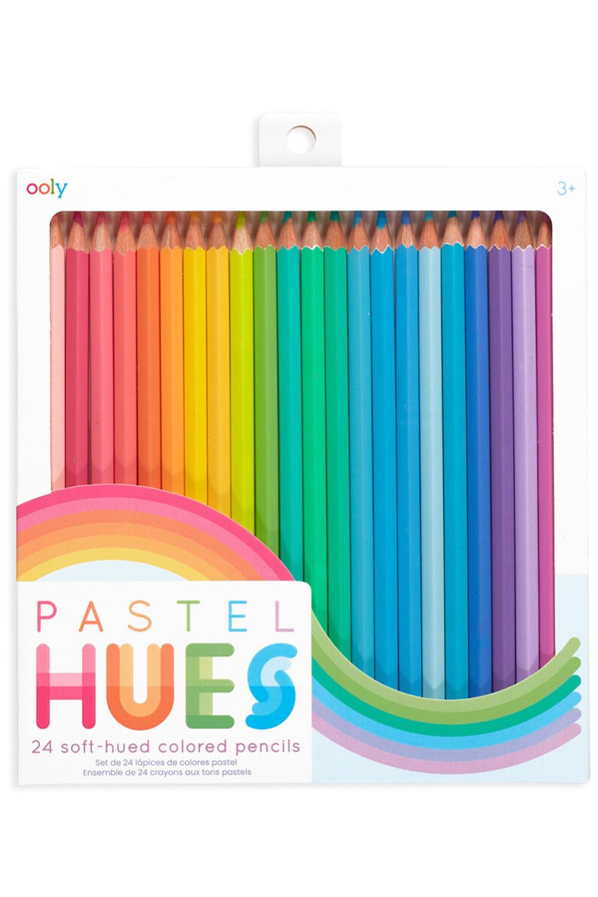 Ooly Pastel Hues 24lü Kuru Boya Kalemi Çok Renkli