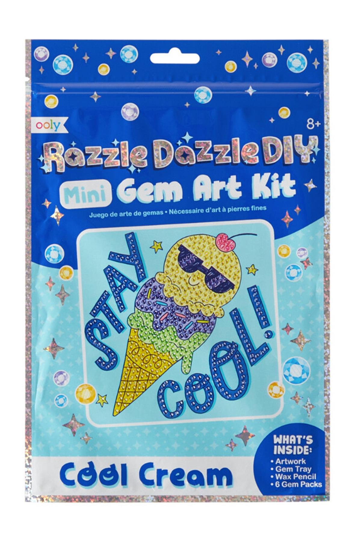 Ooly Razzle Dazzle Mini Kristal Sanat Seti - Cool Dream Çok Renkli