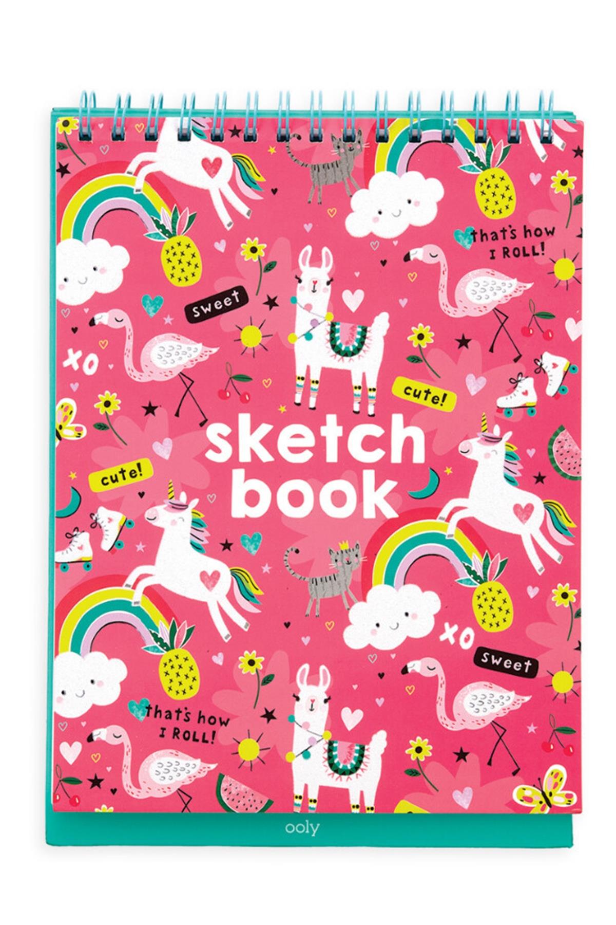 Ooly Sketch & Show Dik Duran Telli Resim Defteri - Funtastic Friends Çok Renkli