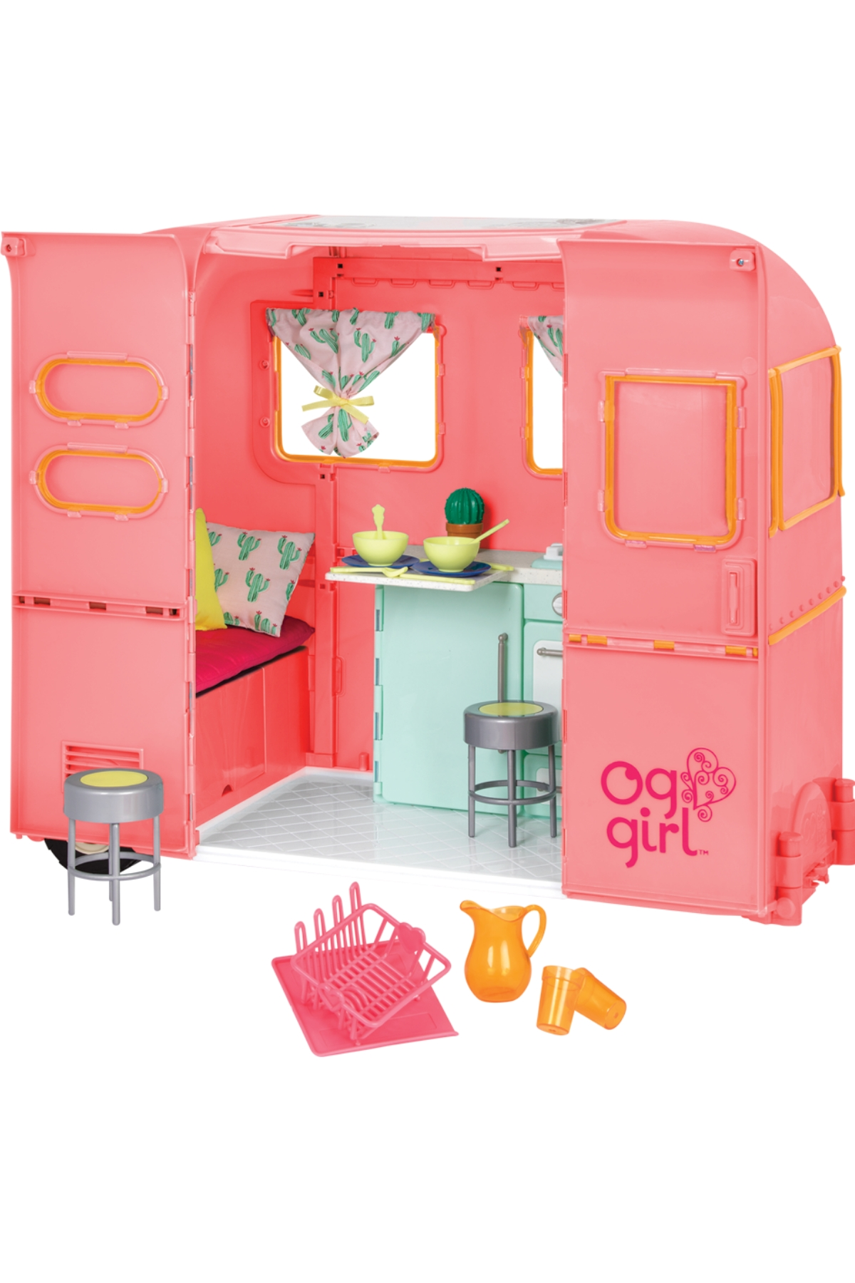 Our Generation Karavan - Koyu Pembe Çok Renkli