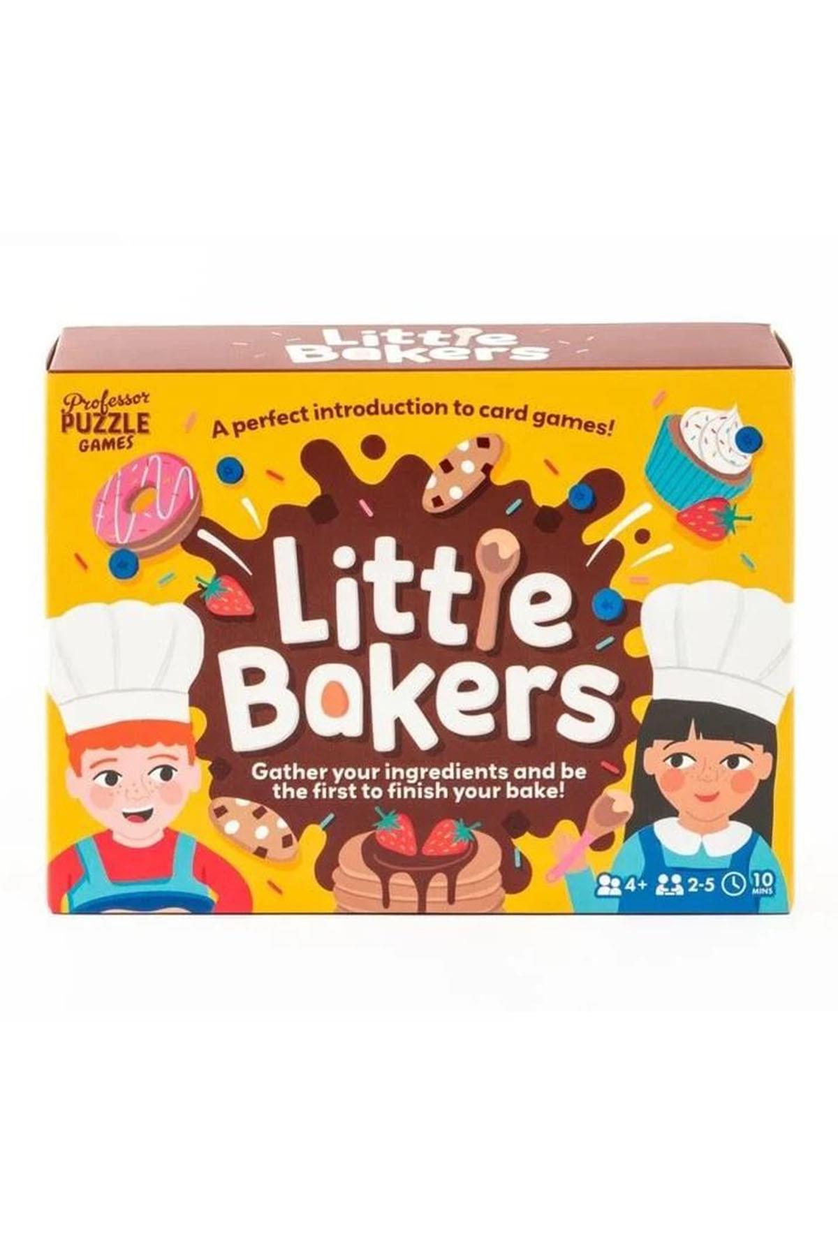 Profesor Puzzle / Kart Oyunu Little Bakers Çok Renkli