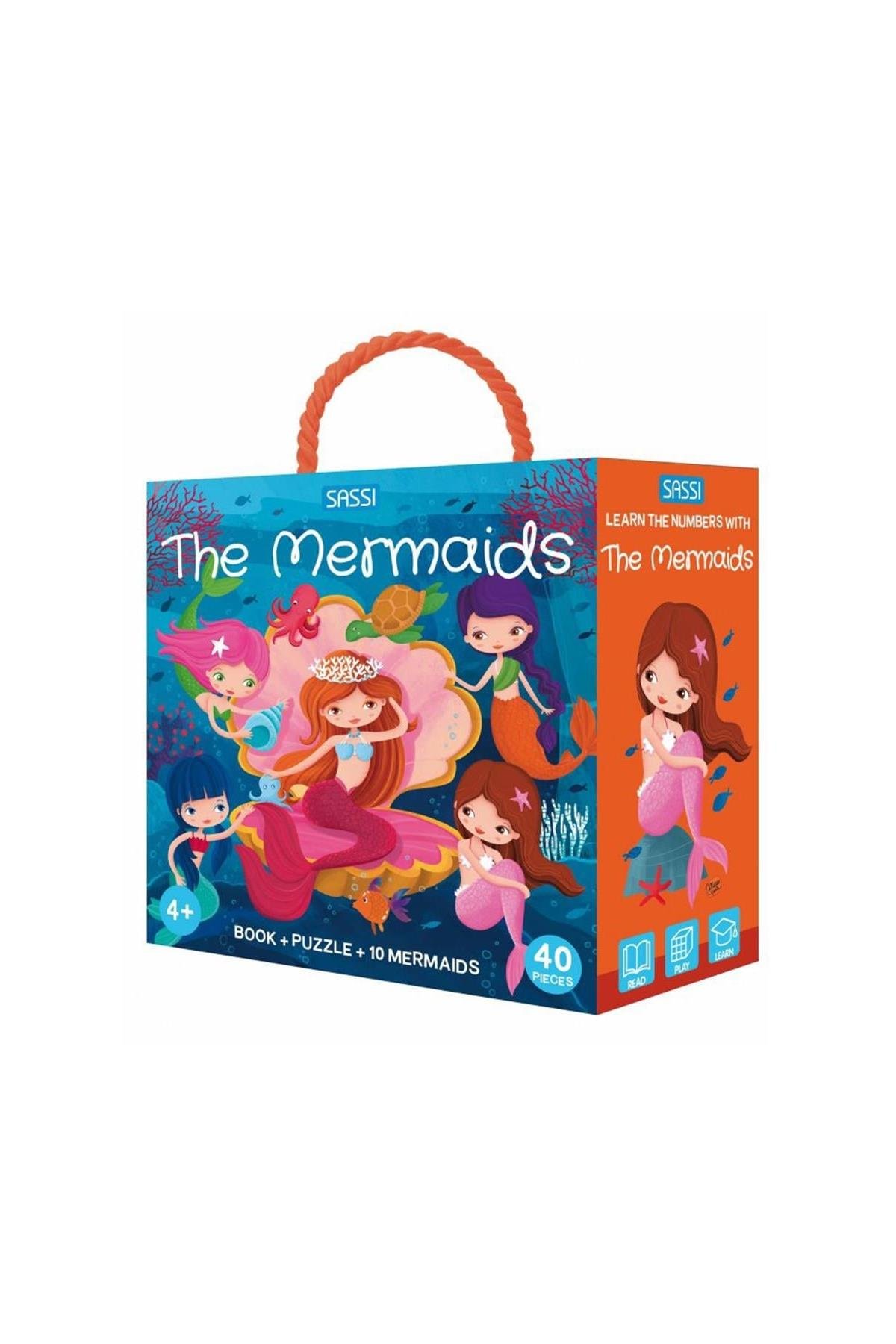 Sassi /LEARN THE NUMBERS WITH MERMAIDS Çok Renkli