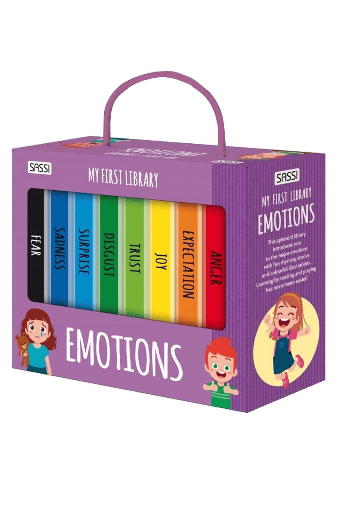 Sassi /MY FIRST LIBRARY - EMOTIONS Çok Renkli