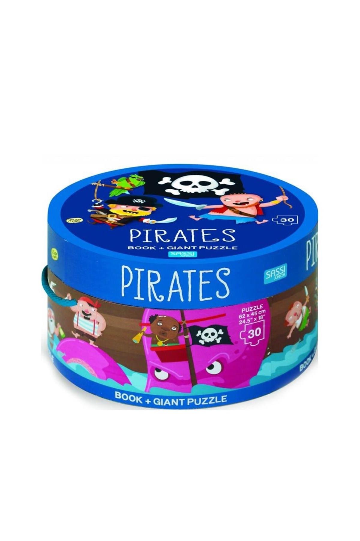Sassi /PIRATES GIANT PUZZLE Çok Renkli