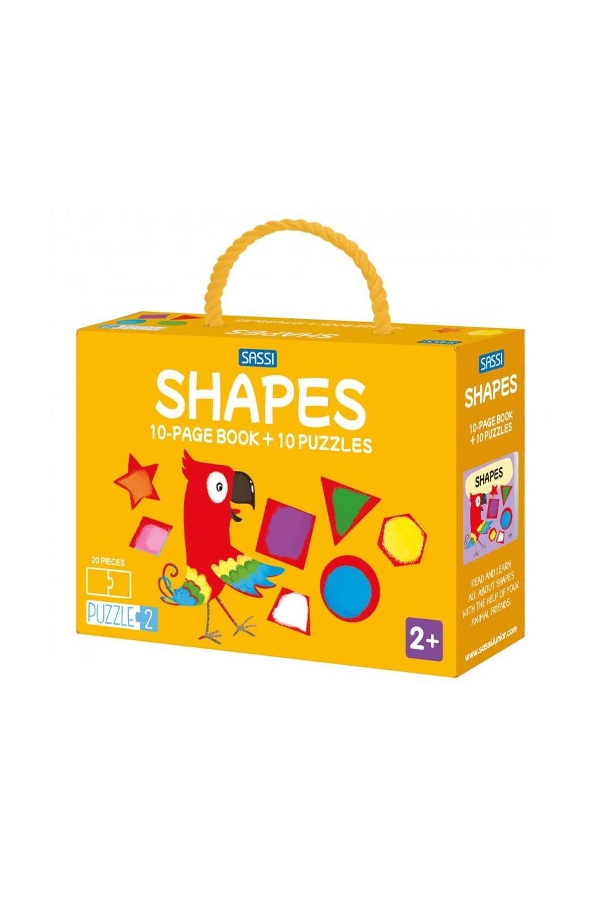 Sassi /PUZZLE 2 SHAPES Çok Renkli