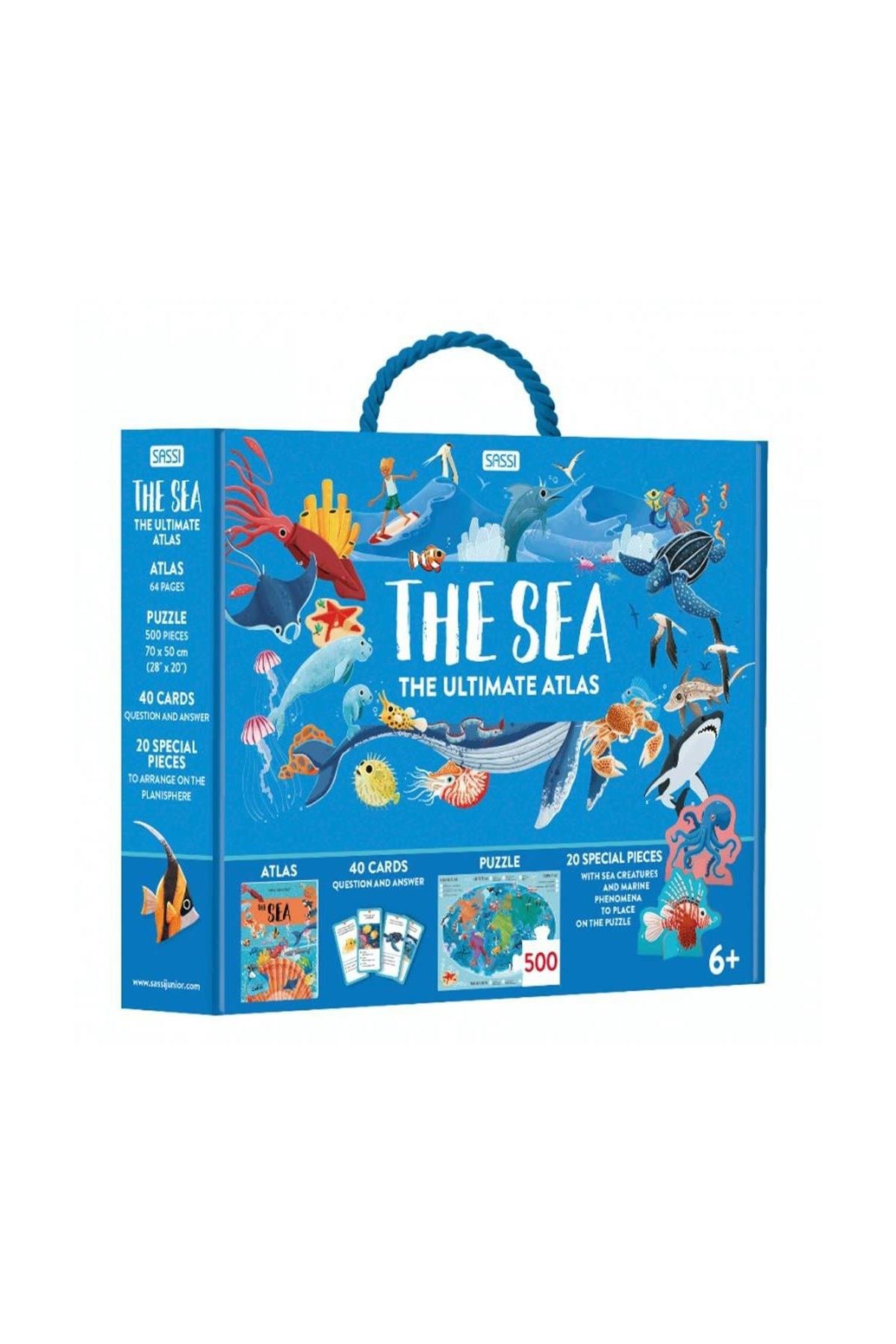 Sassi /THE SEA - THE ULTIMATE ATLAS Çok Renkli