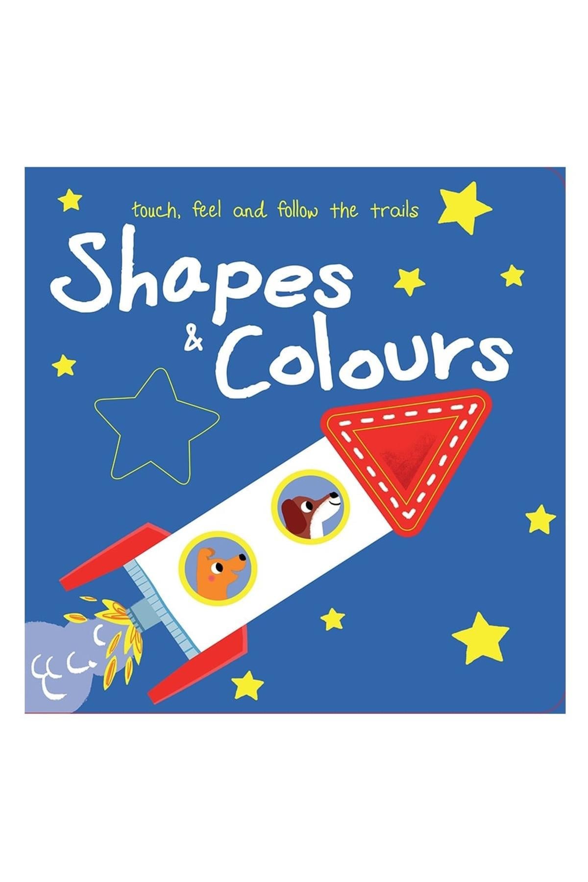 SHAPES & COLOURS - TOUCH, FEEL AND FOLLOW TRAILS Çok Renkli