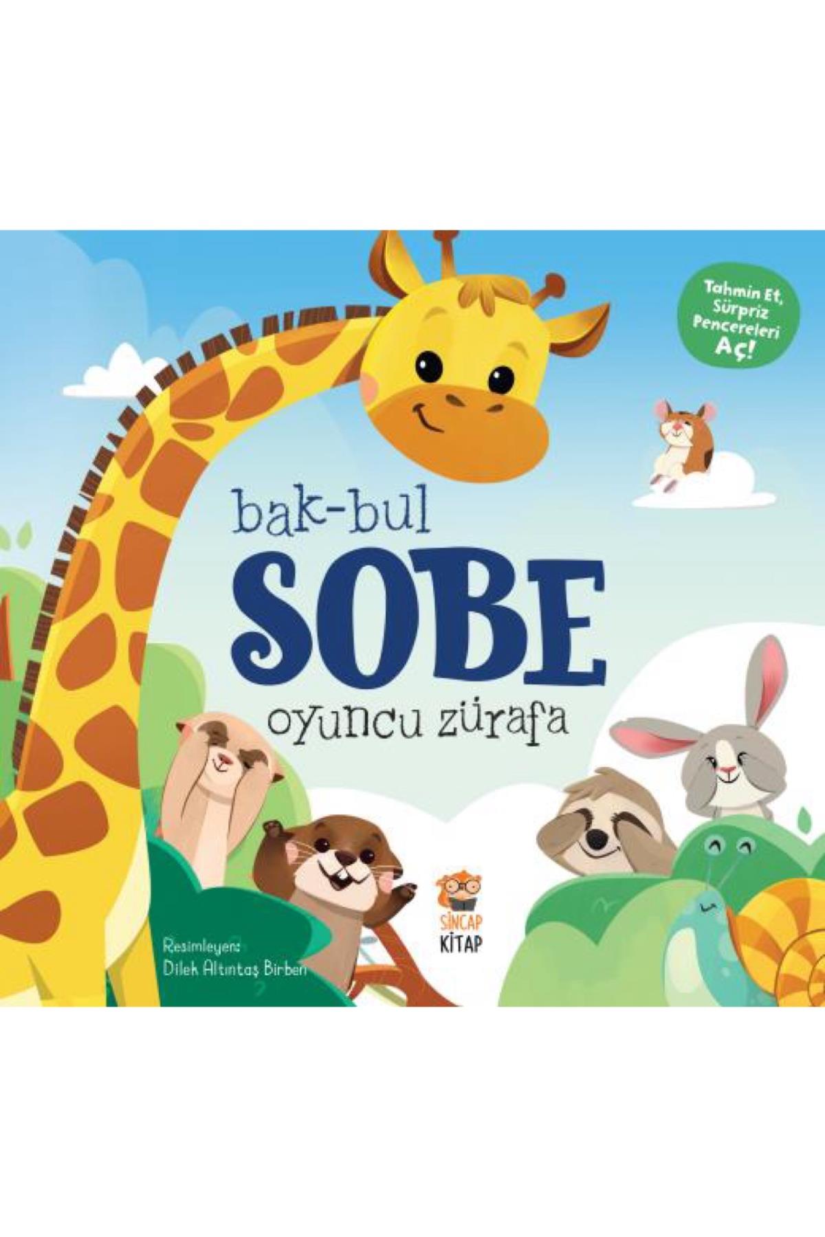 Sincap Kitap / Bak-Bul-Sobe Oyuncu Zürafa Çok Renkli