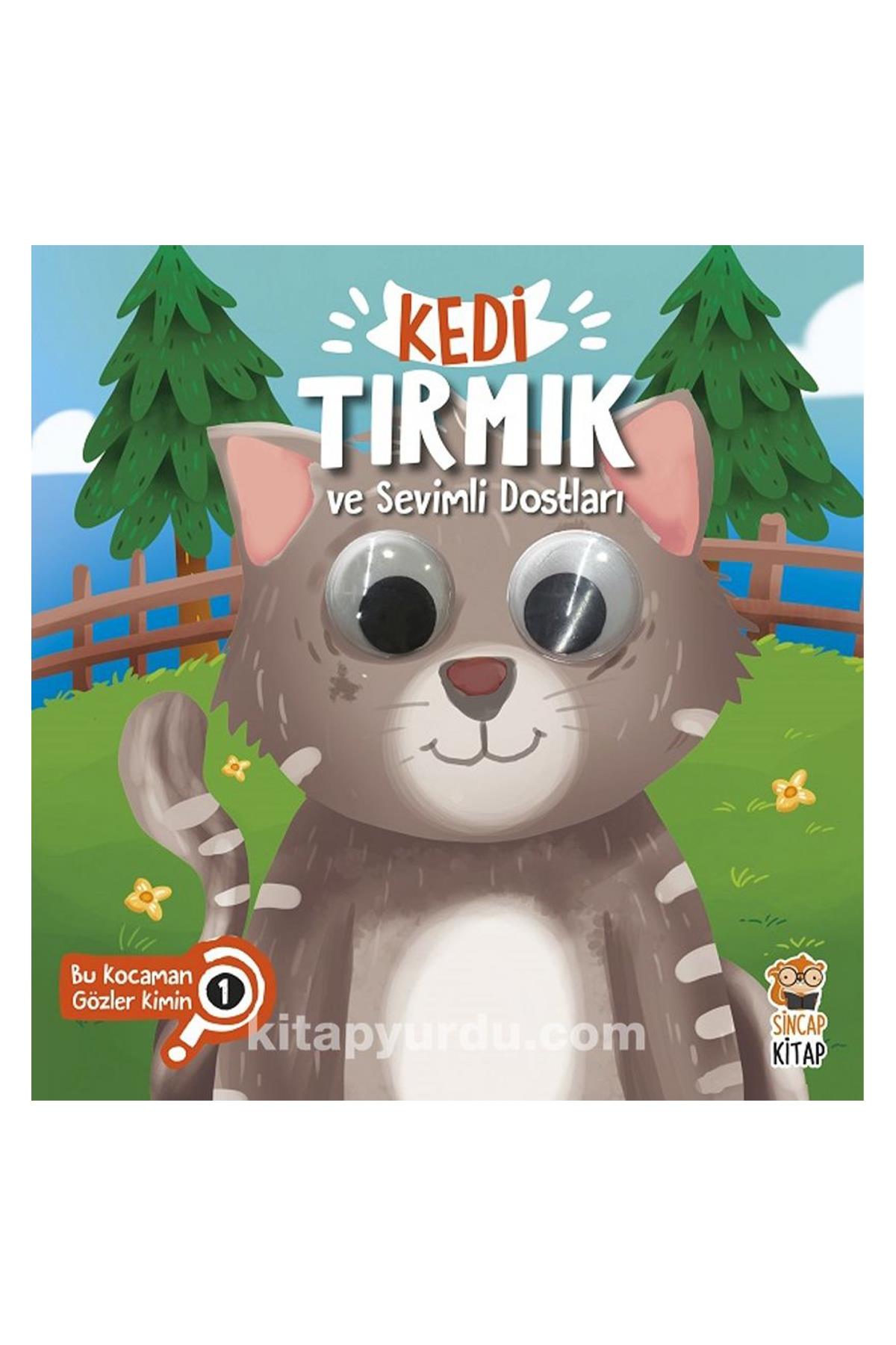 Sincap Kitap / Kedi Tırmık ve Sevimli Dostları - Bu Kocaman Gözler Kimin? Çok Renkli
