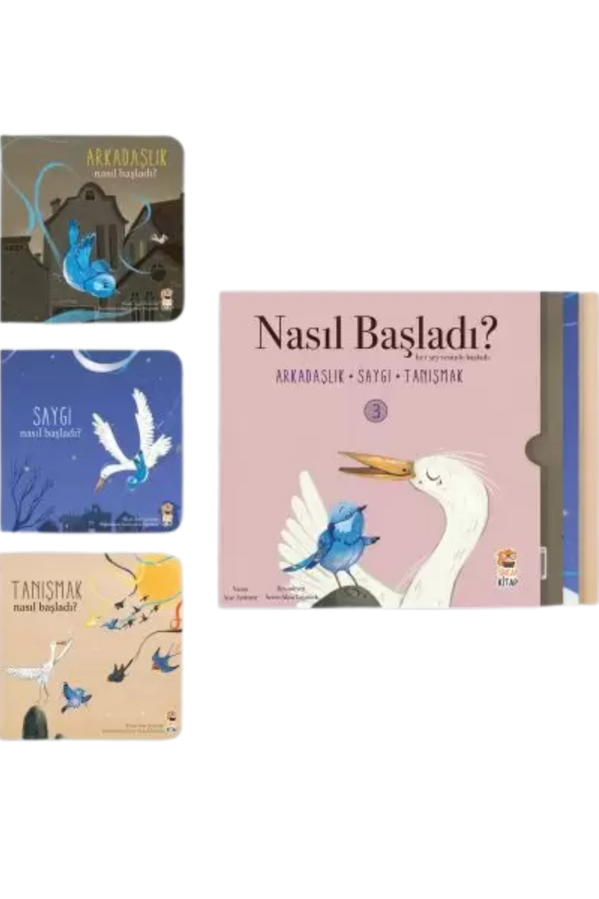 Sincap Kitap / Nasıl Başladı ? Her Şey Seninle Başladı Set 3 Çok Renkli