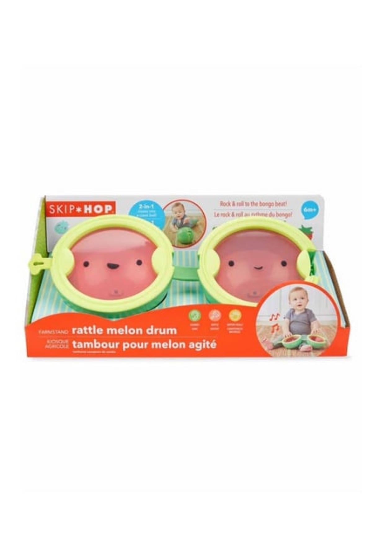 Skip Hop Farmstand Çıngıraklı Davul Karpuz Çok Renkli