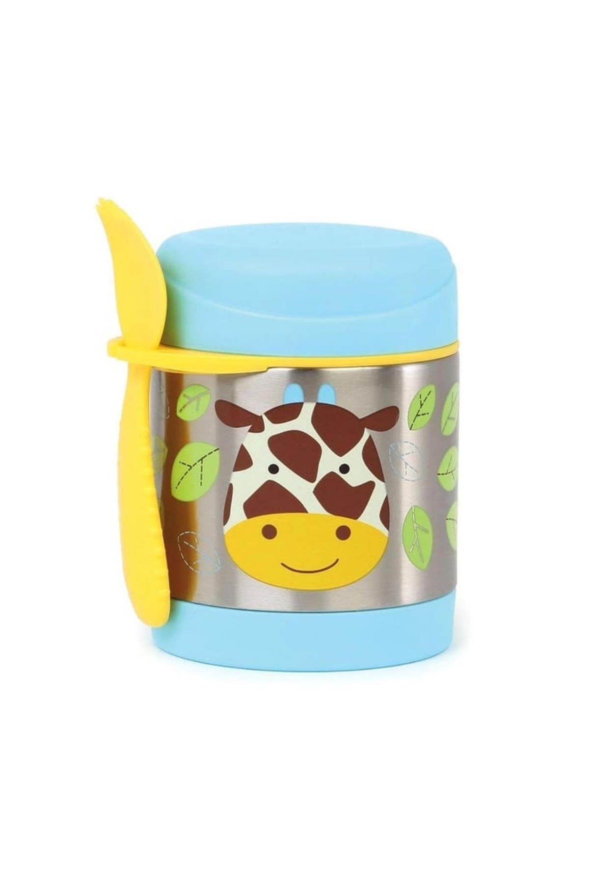 Skip Hop Zoo Paslanmaz Çelik Termos Zürafa Çok Renkli