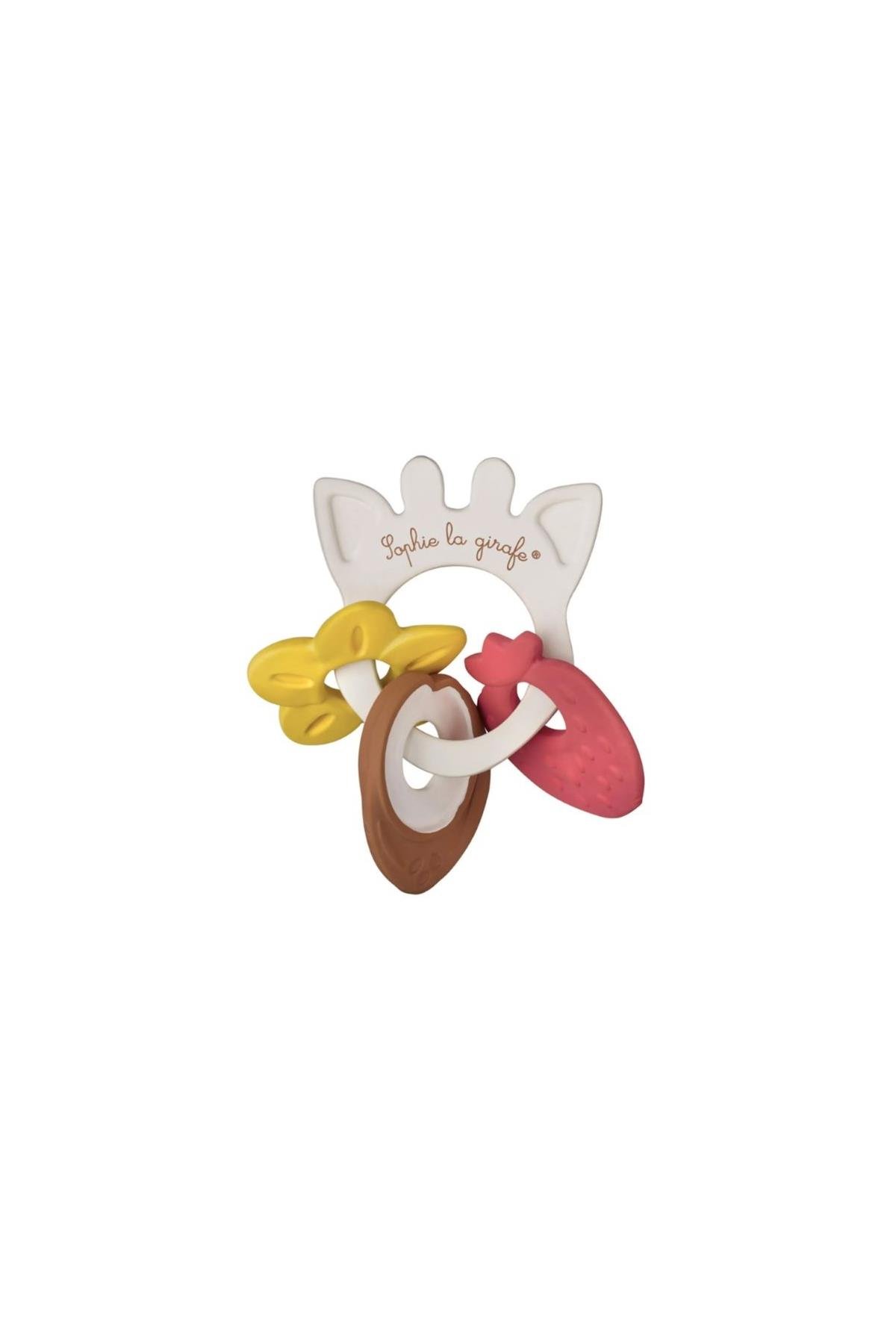Sophie la Girafe Fragrances Diş Kaşıyıcı Halkalar Çok Renkli