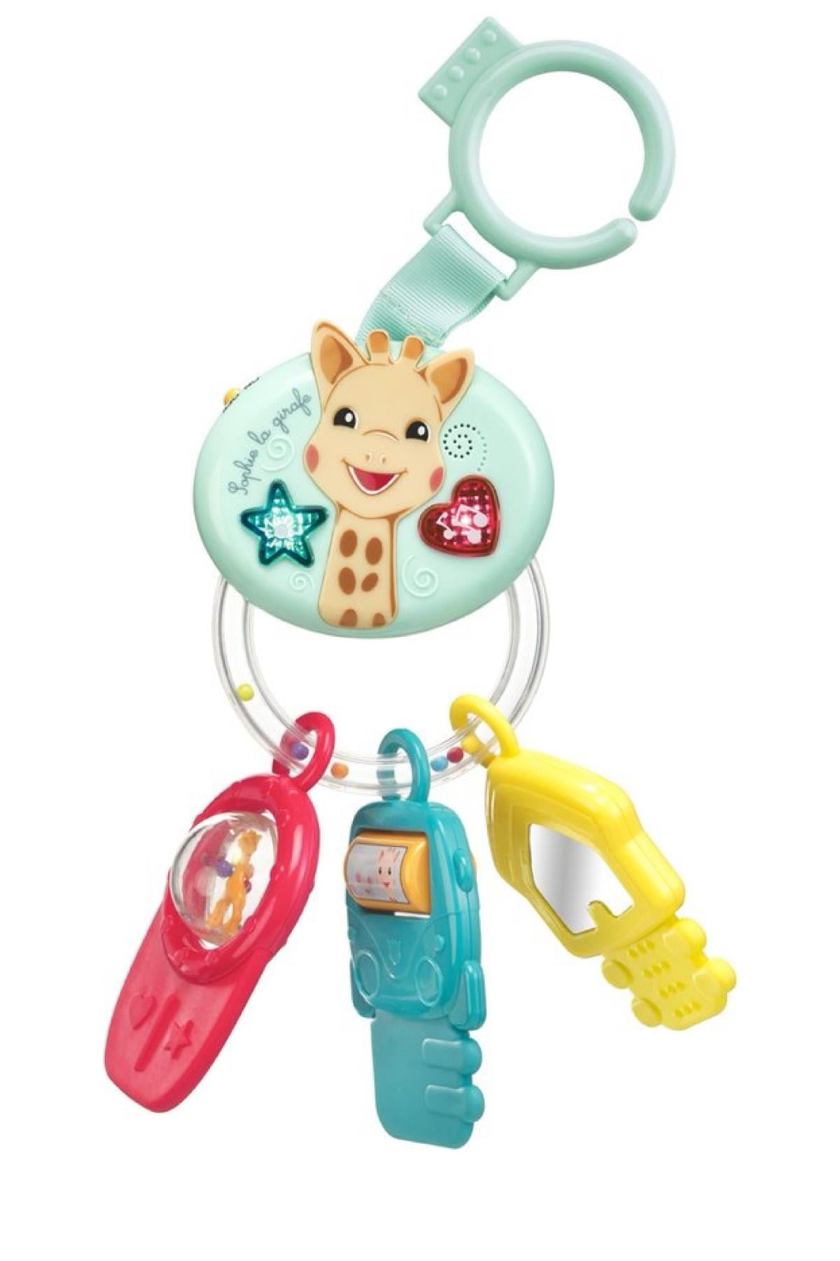 Sophie La Girafe Lights&Sound Sesli Işıklı Anahtar Çıngırak Çok Renkli