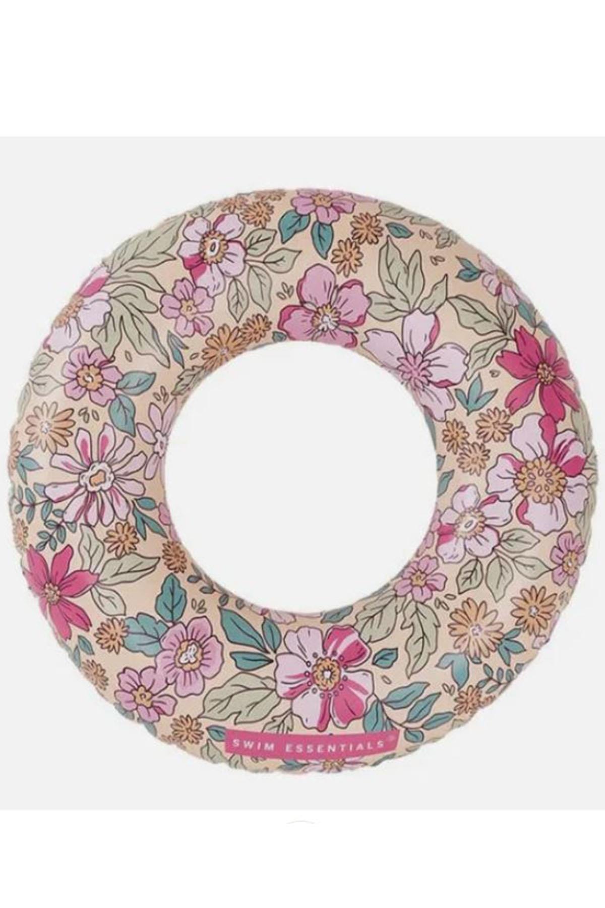 Swim Essentials Blossom Pink Yüzme Simidi 55cm Çok Renkli