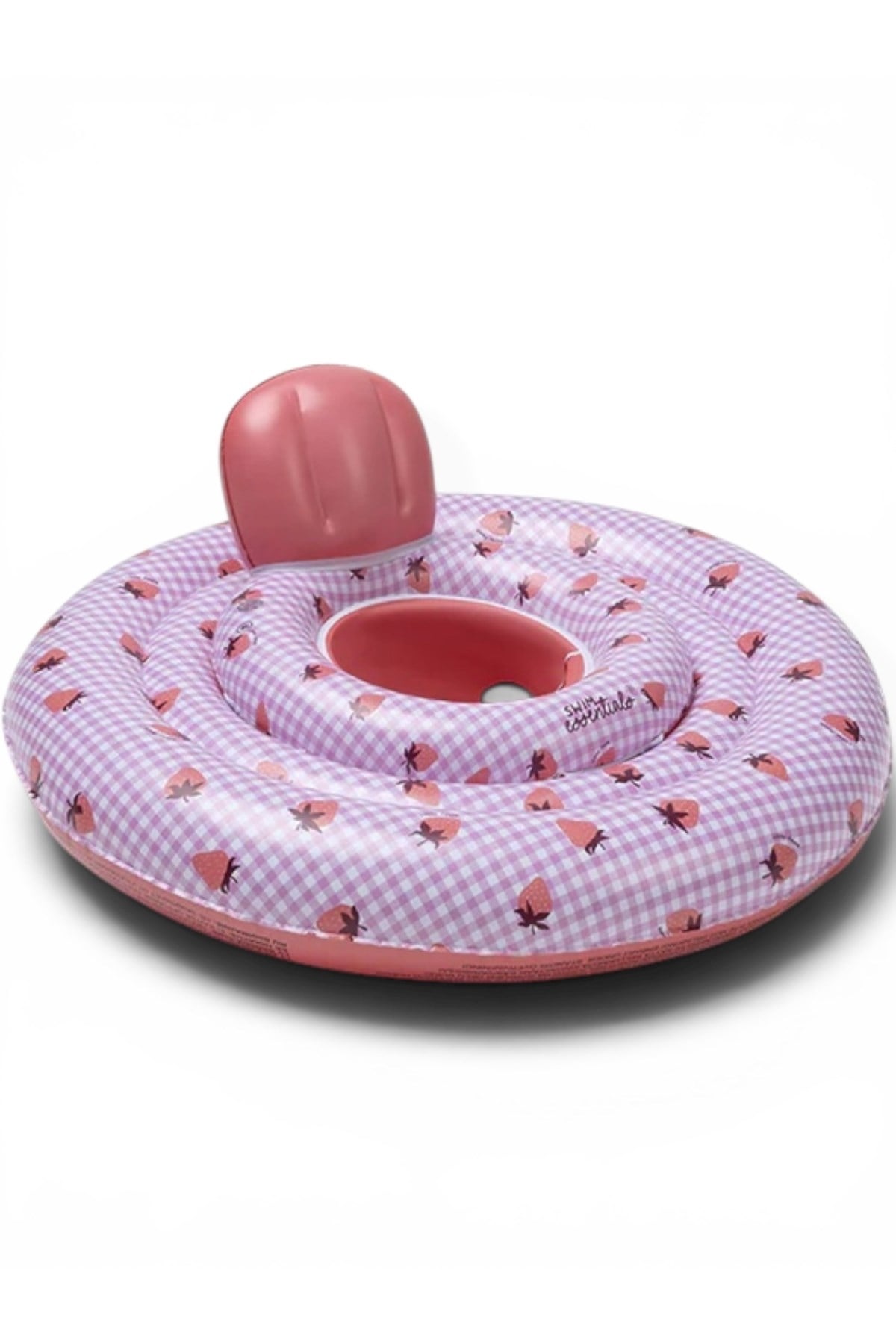 Swim Essentials Strawberry Fields Bebek Sırt Destekli Yüzme Simidi 0-1 Yaş Çok Renkli