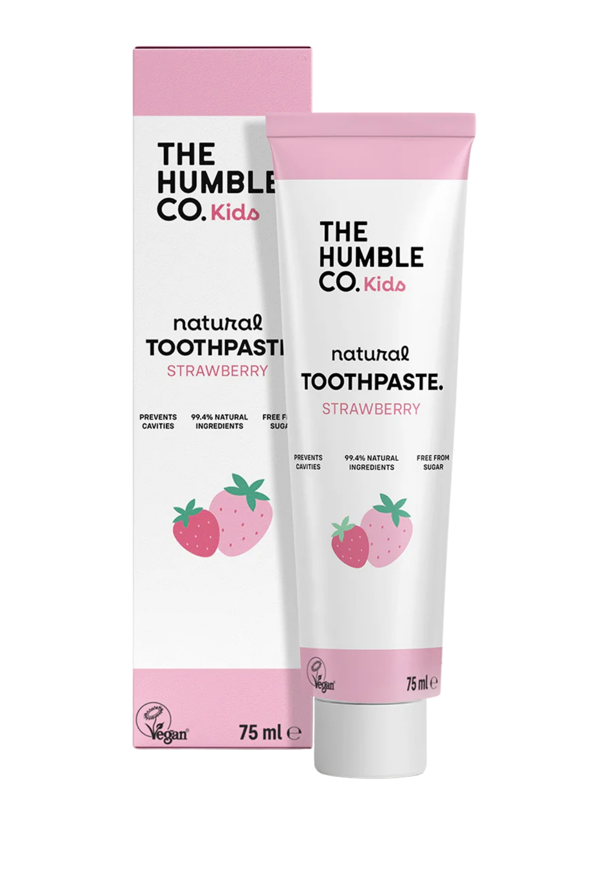 The Humble Co. / Humble Toothpaste Kids Strawberry 75 ML Çok Renkli