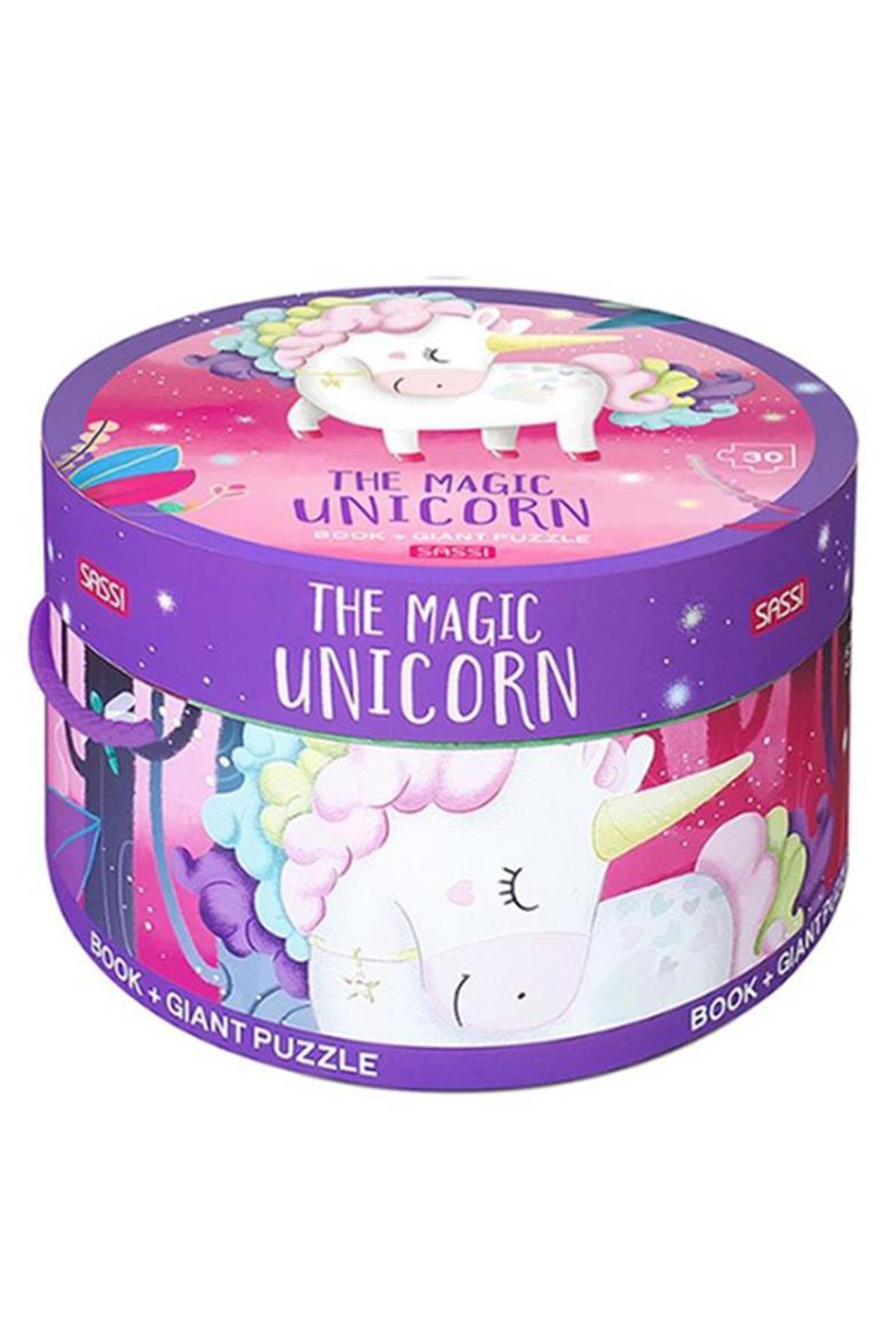 The Magic Unicorn Giant Puzzle Çok Renkli