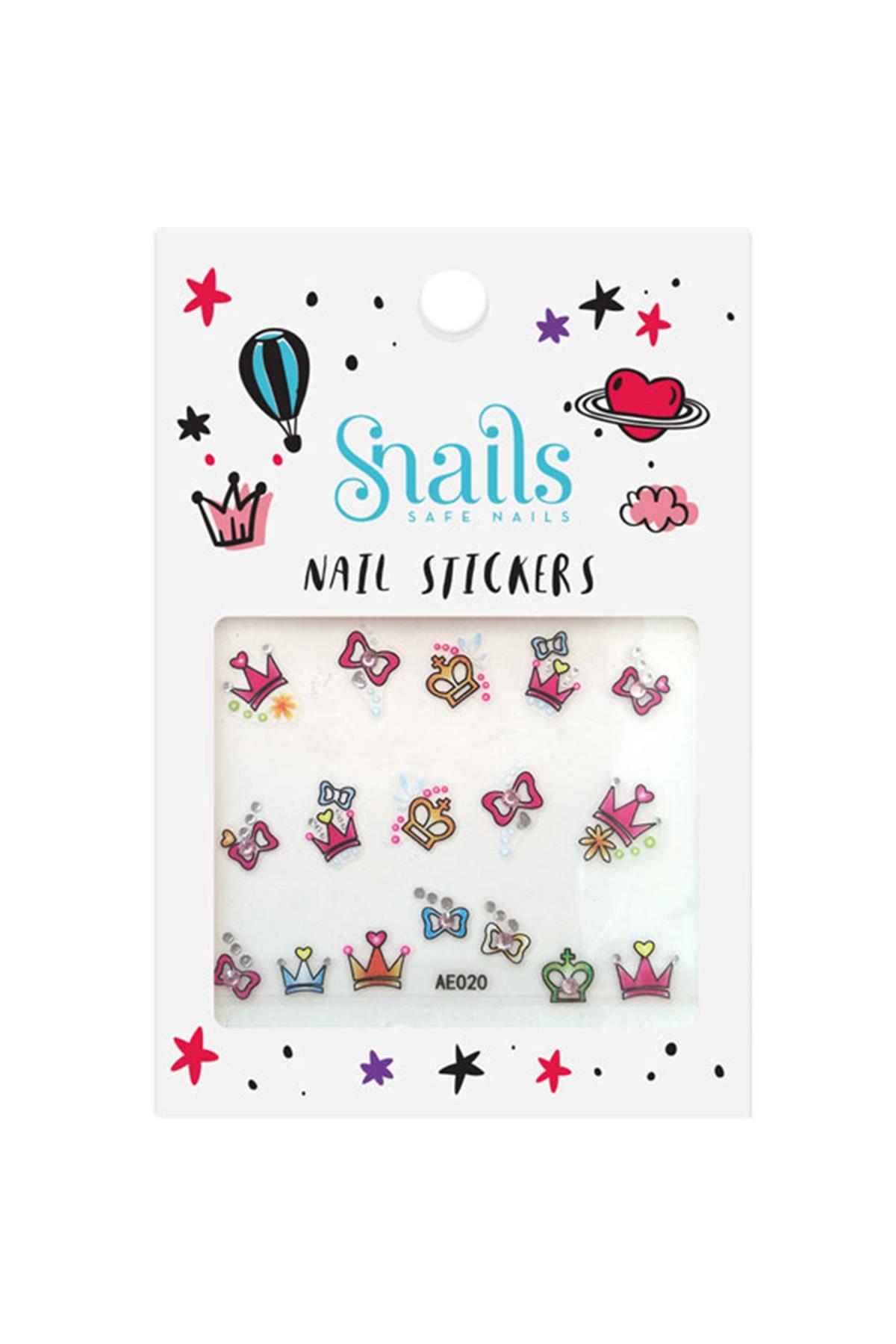 Tırnak Sticker Seti – Perfect Princess Çok Renkli